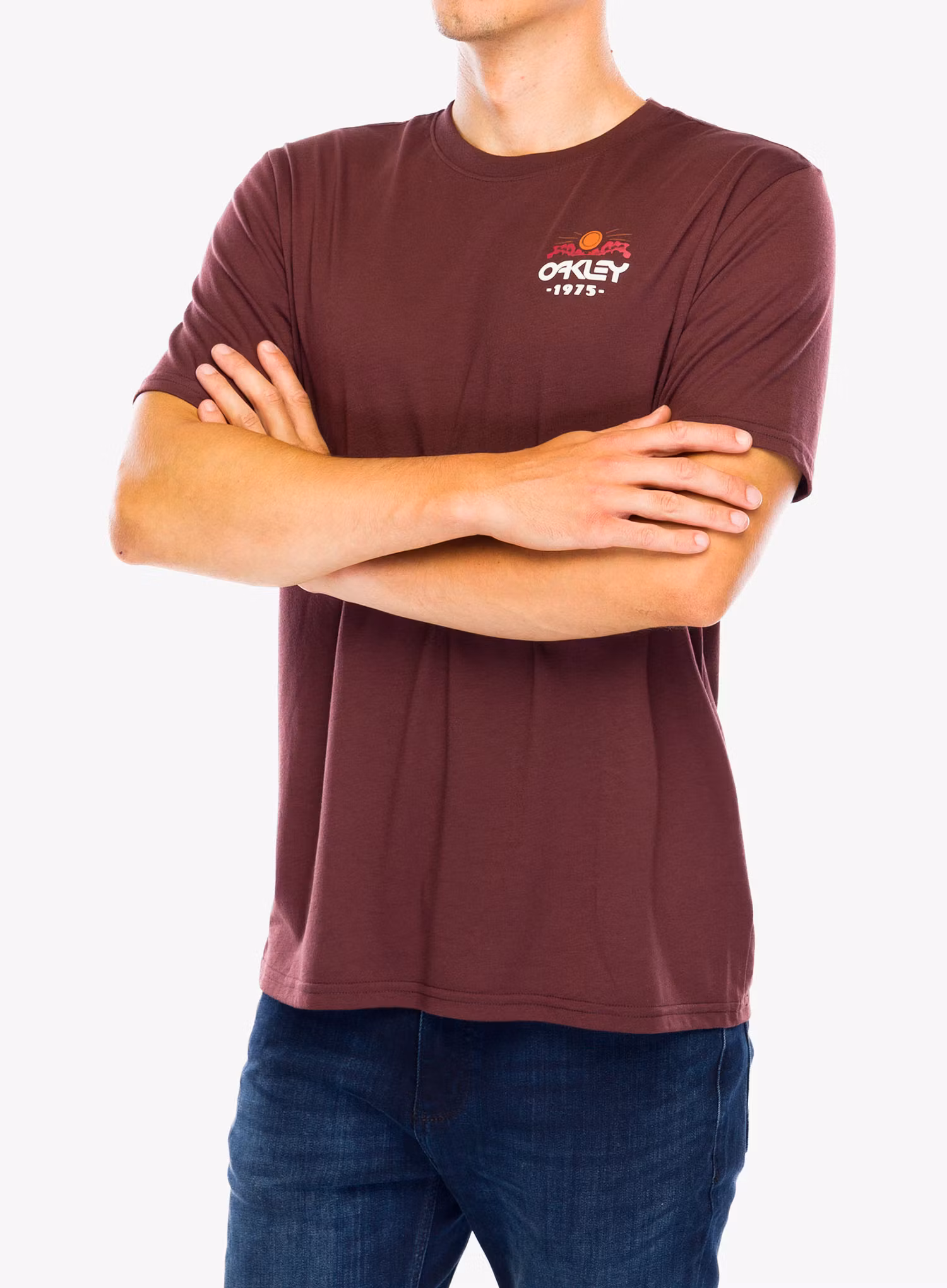 Tričko Oakley Sunny Rogue B1B Tee - grenache
