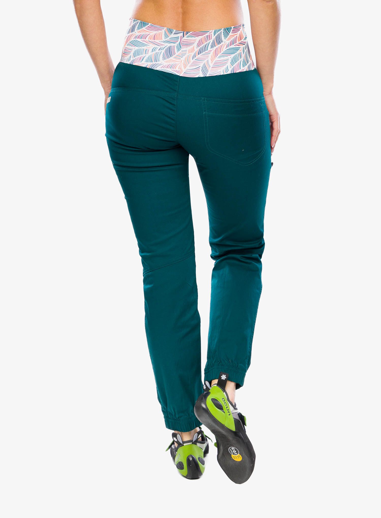 Lezecké nohavice dámske Ocun Sansa Pants - green deep teal