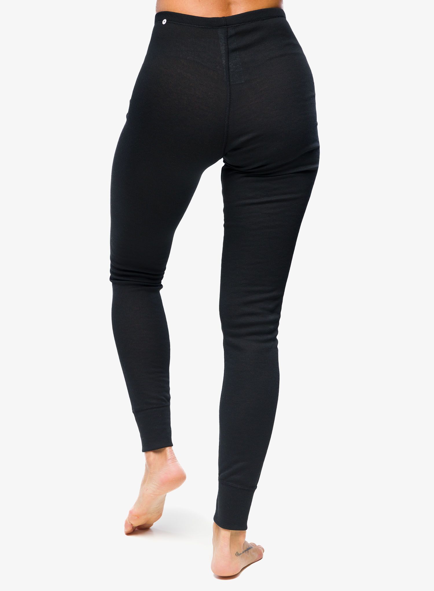 Dámske funkčné legíny Odlo Active Warm Eco BL Bottom Long - black