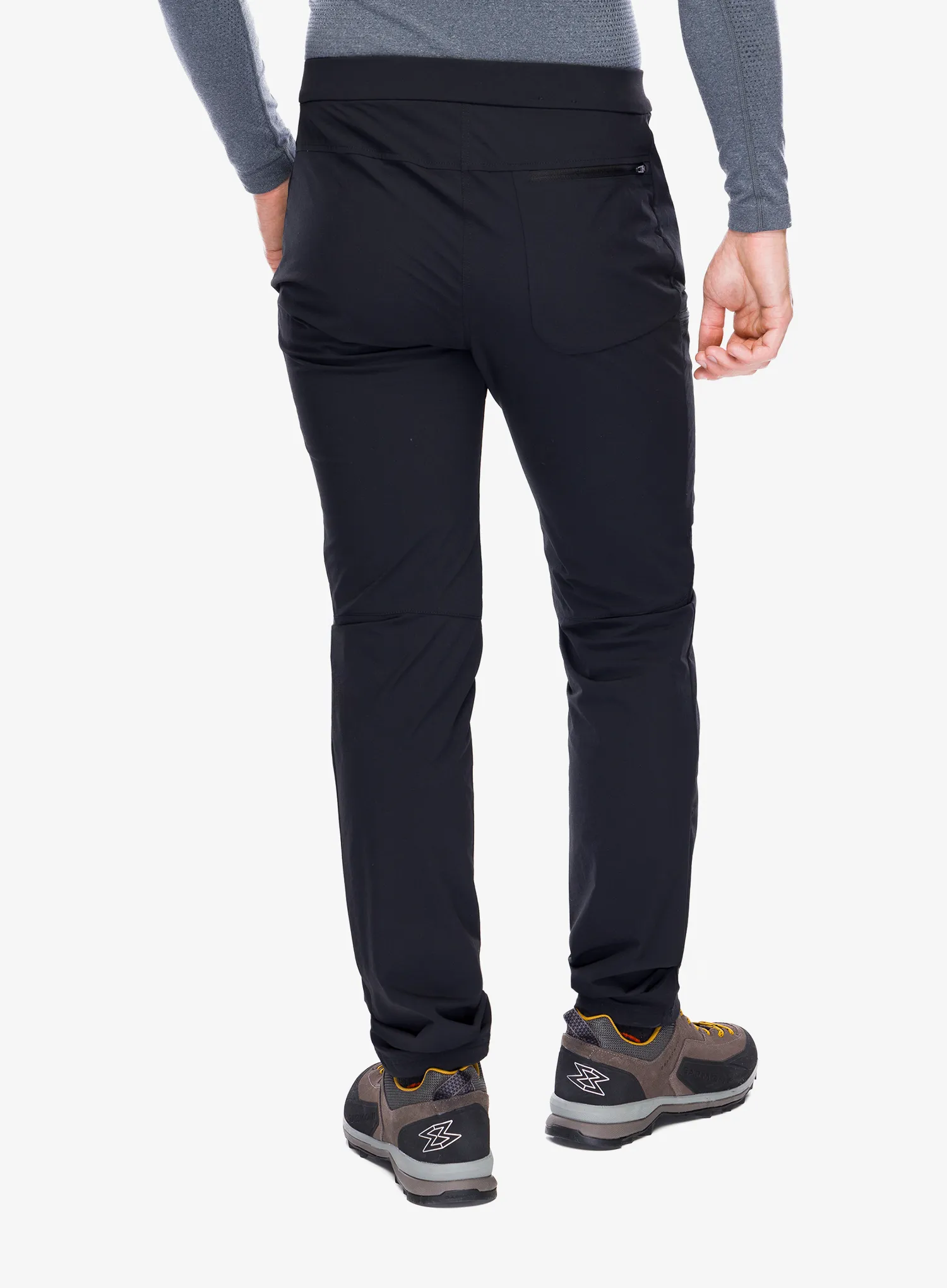 Pánske trekingové nohavice Odlo Ascent Pants Regular Length - black