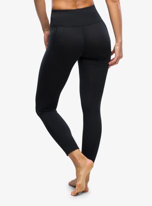 Dámske funkčné legíny Patagonia Cap TW Bottoms - black