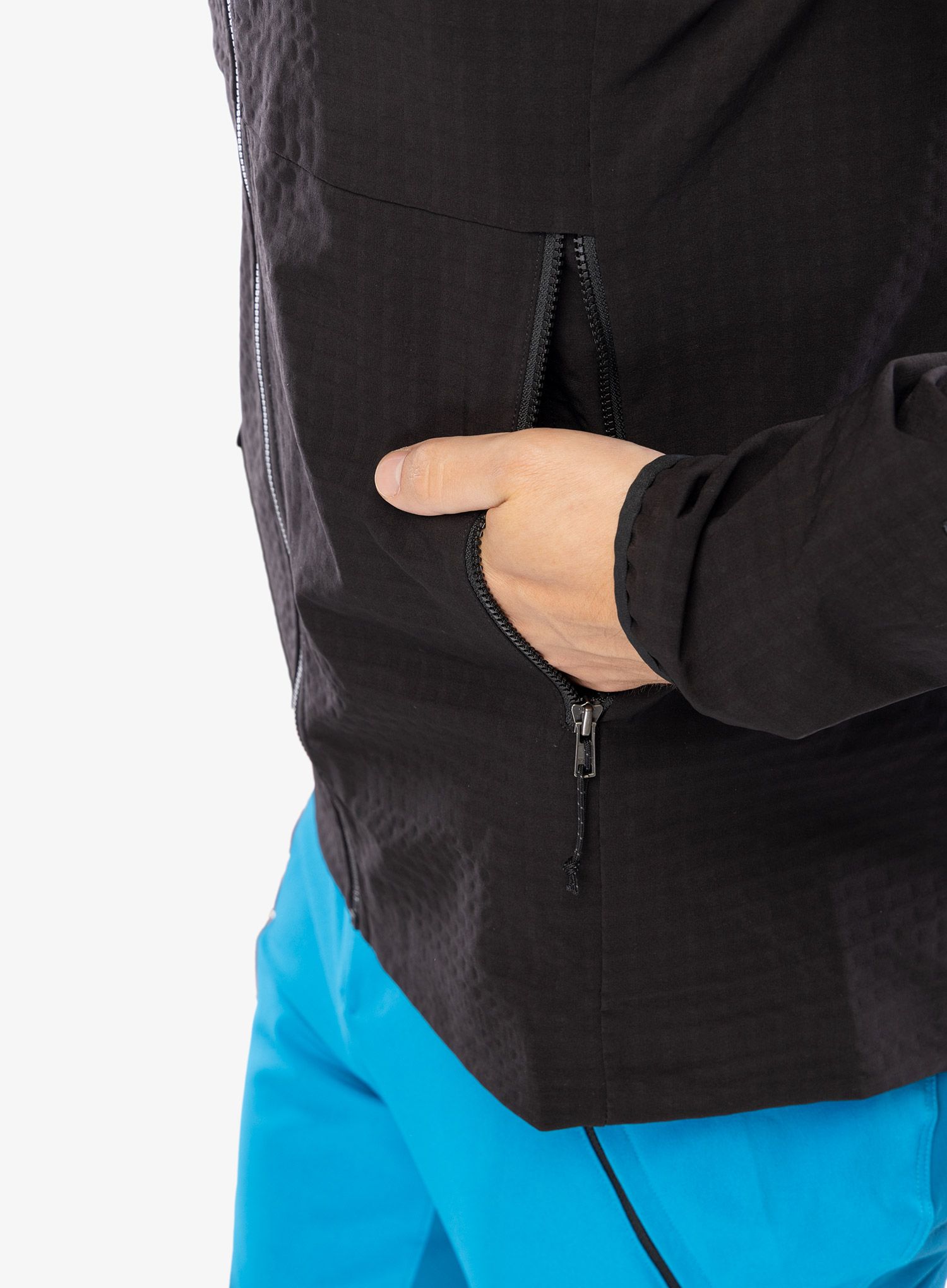 Softshellová bunda Patagonia R1 TechFace Hoody - black
