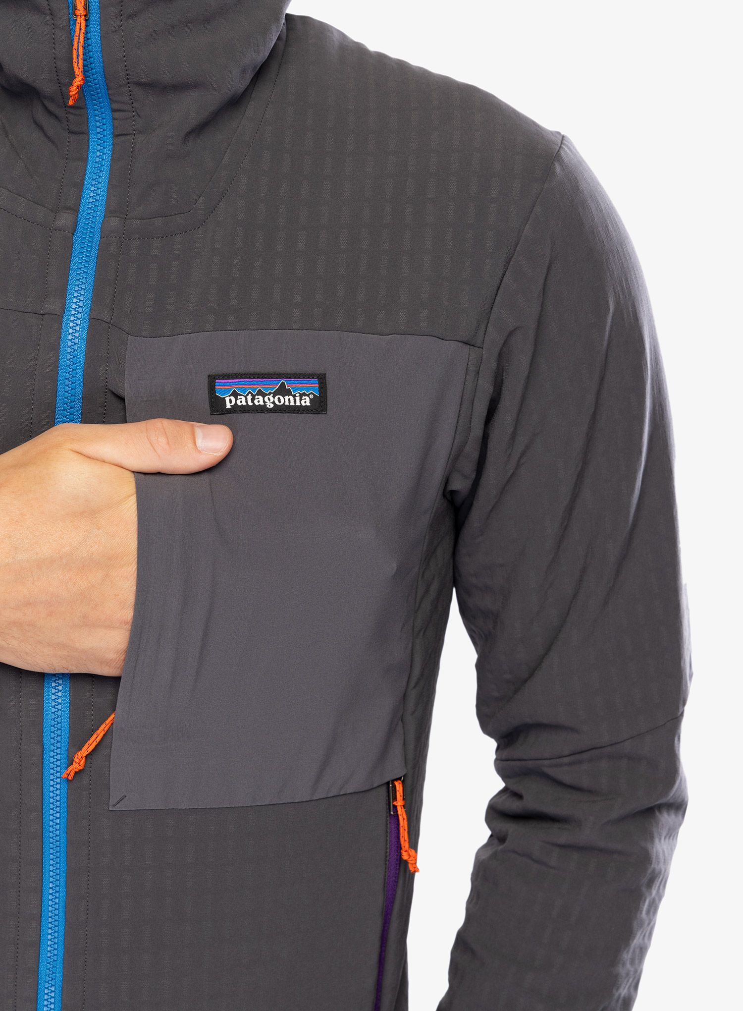 Softshellová bunda Patagonia R2 TechFace Jacket - forge grey