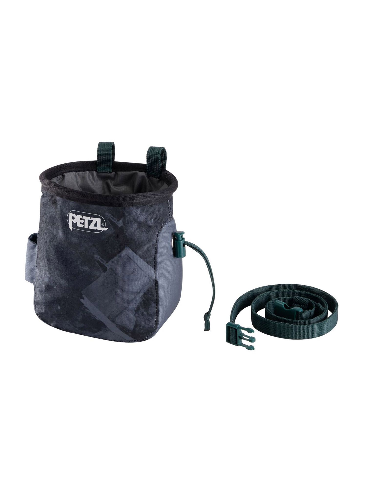 Vrecko na magnézium Petzl Saka - dark grey