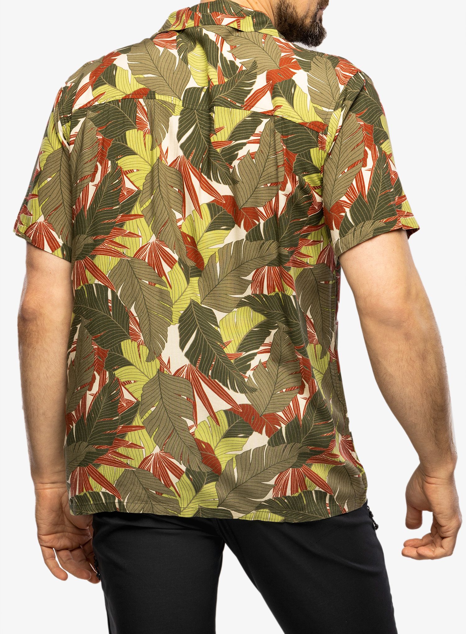 Košeľa Protest Prthamra Short Sleeve Shirt - artichoke green