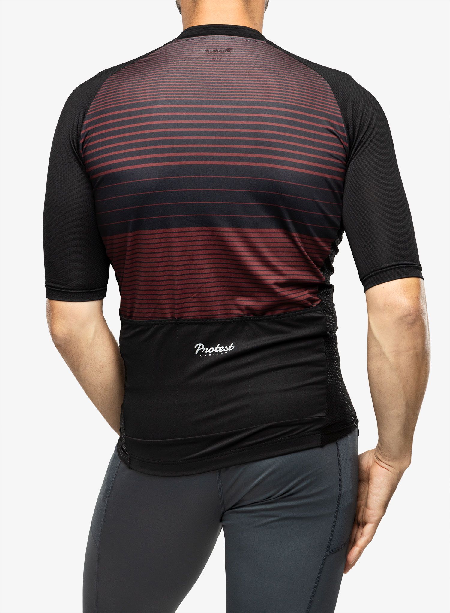 Cyklodres Protest Prtkoblet Cycling Jersey Short Sleeve - true black