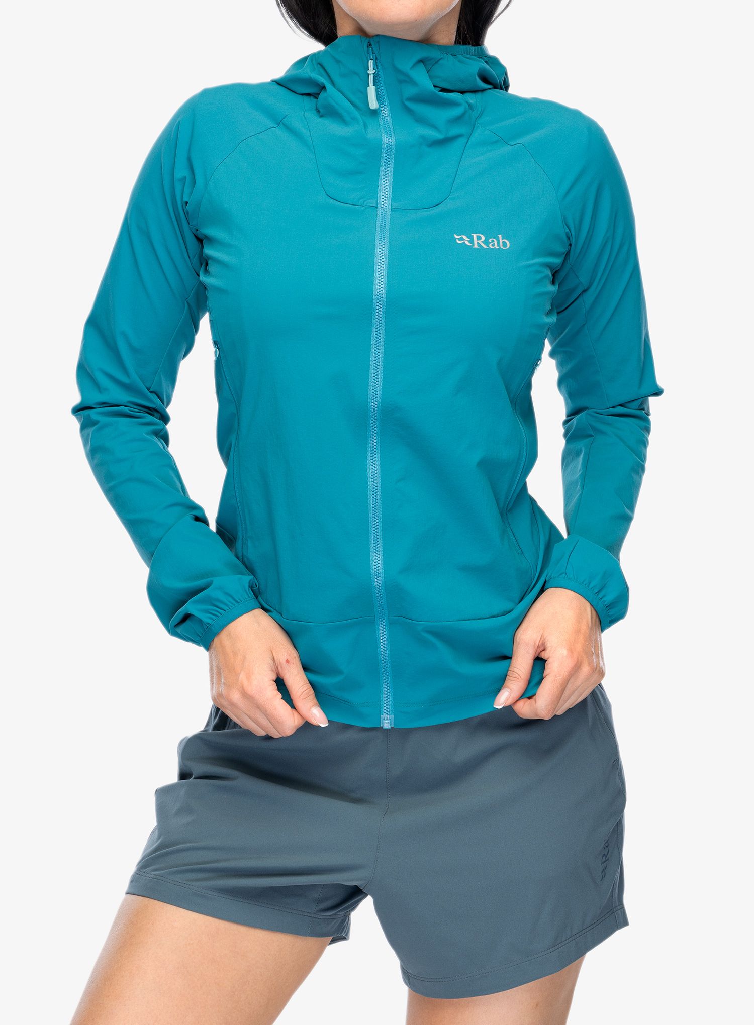 Softshellová bunda dámska Rab Borealis Jacket - marina blue
