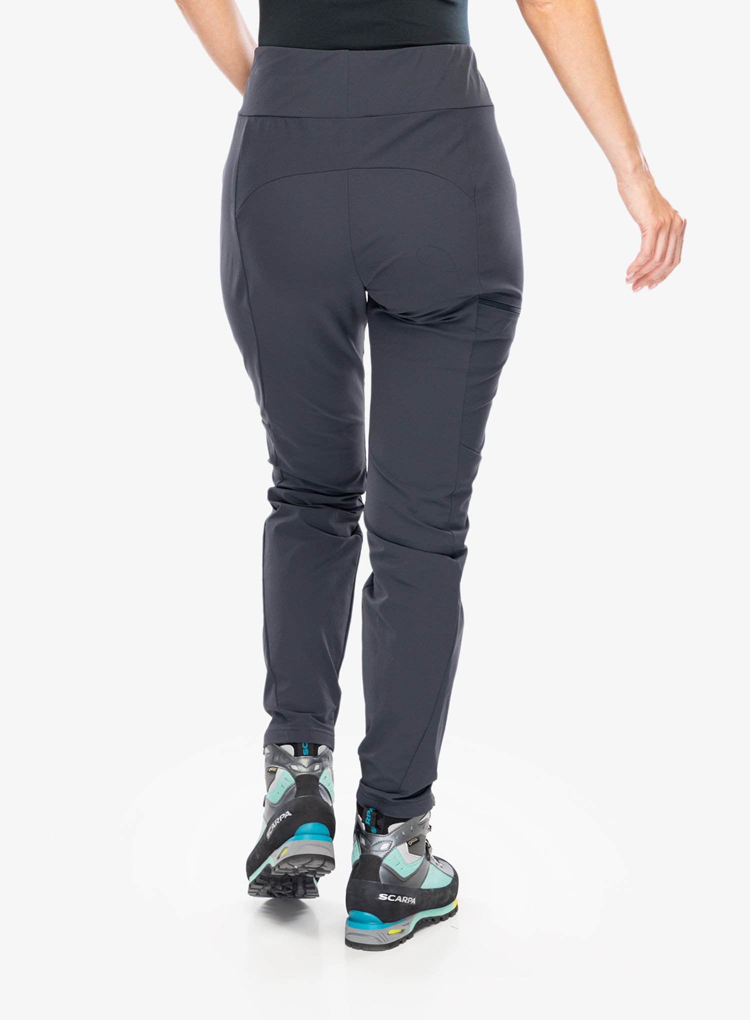 Dámske softshellové nohavice Rab Elevation Pants - beluga