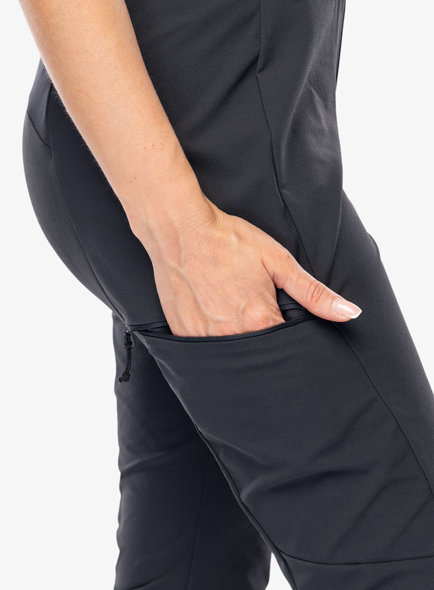 Dámske softshellové nohavice Rab Elevation Pants - beluga