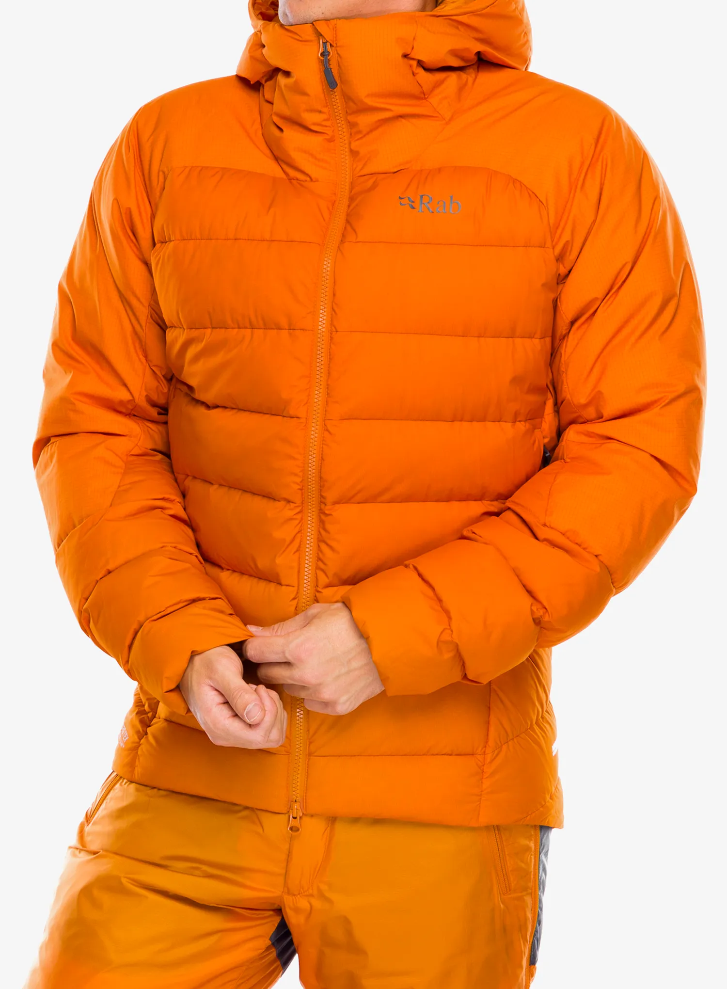 Páperová bunda Rab Infinity Alpine Jacket - marmalade