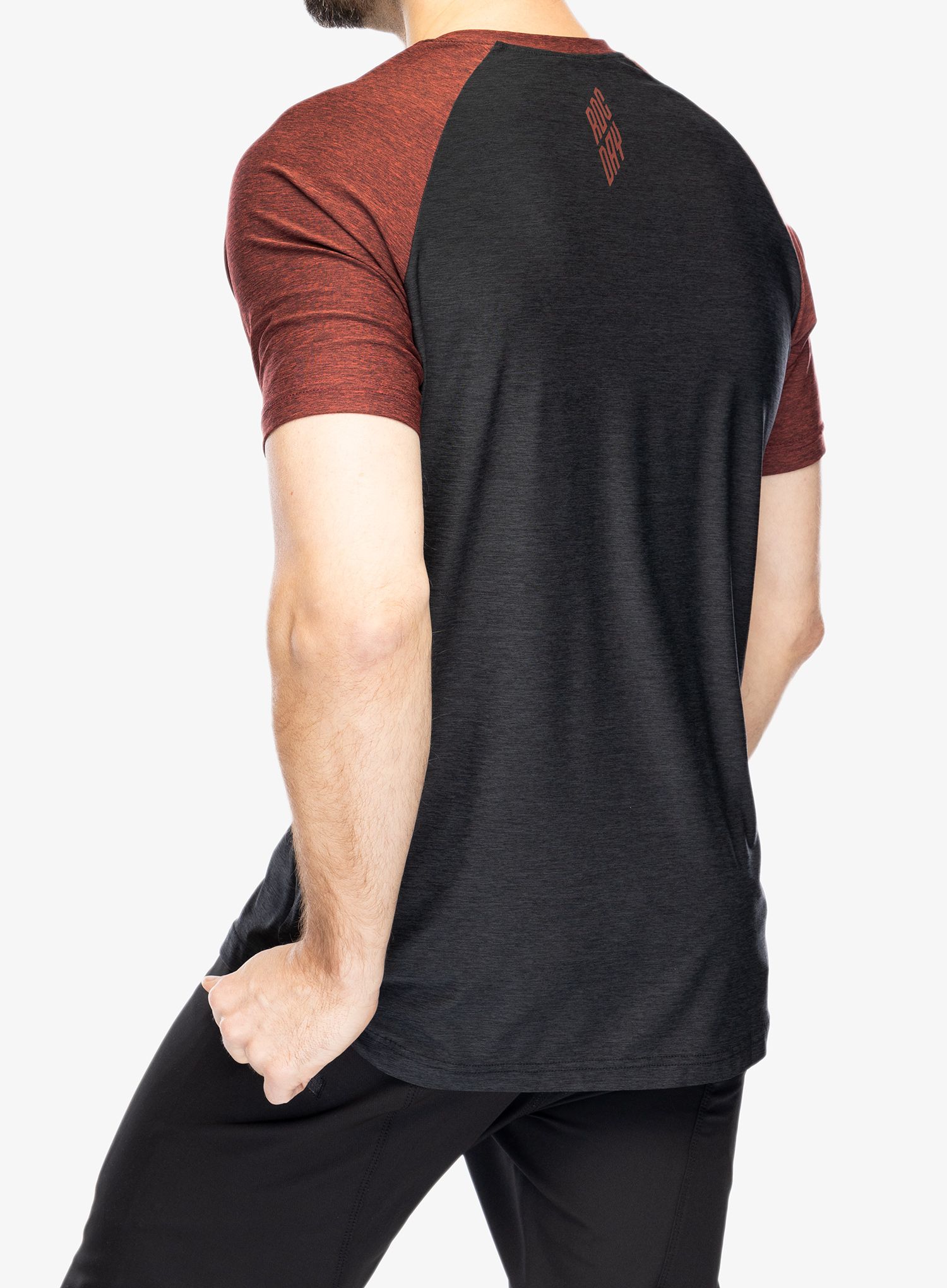 Cyklistické tričko Rocday Stage Short - black/red