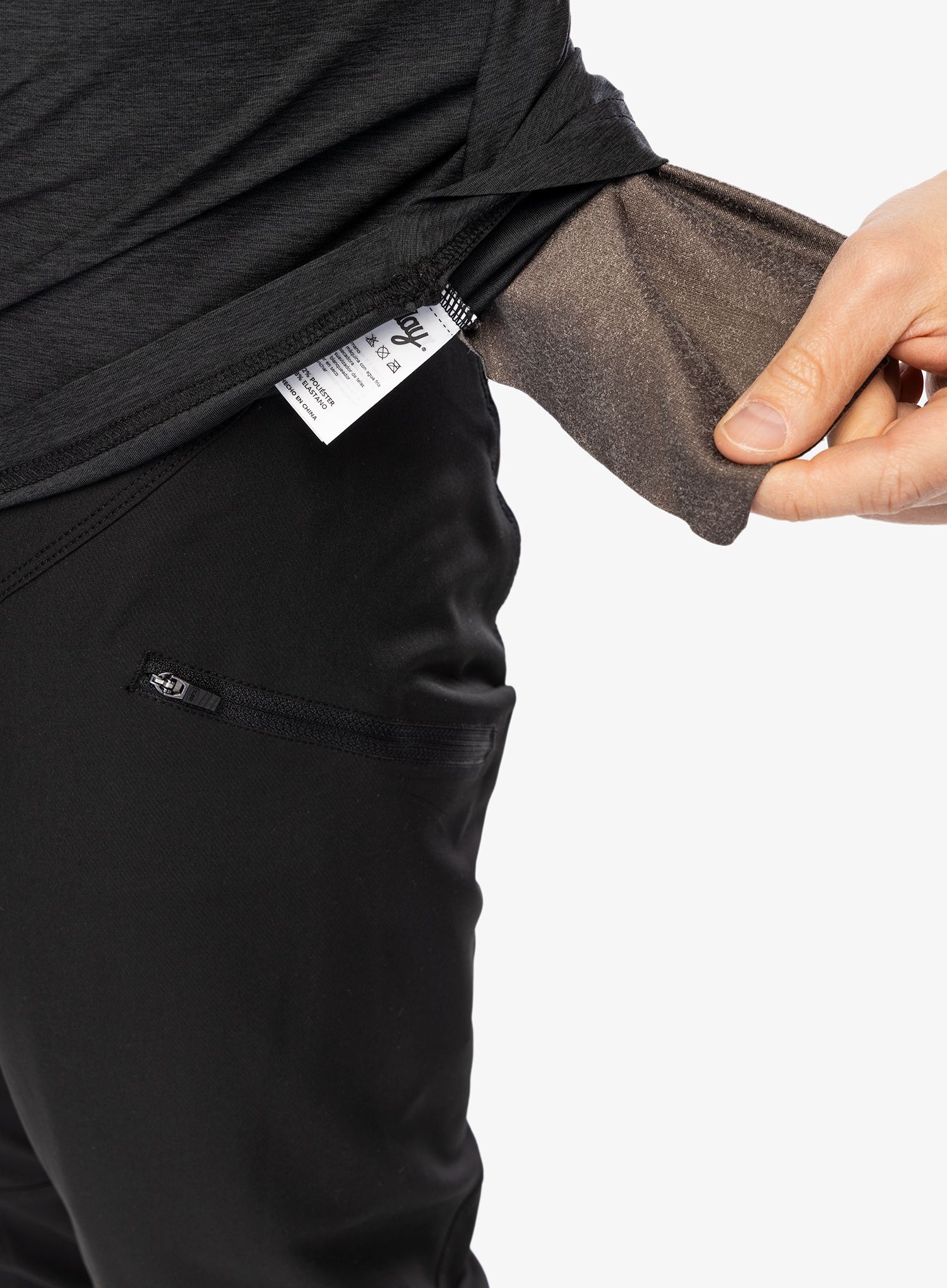Cyklistické tričko Rocday Stage Short - black/red