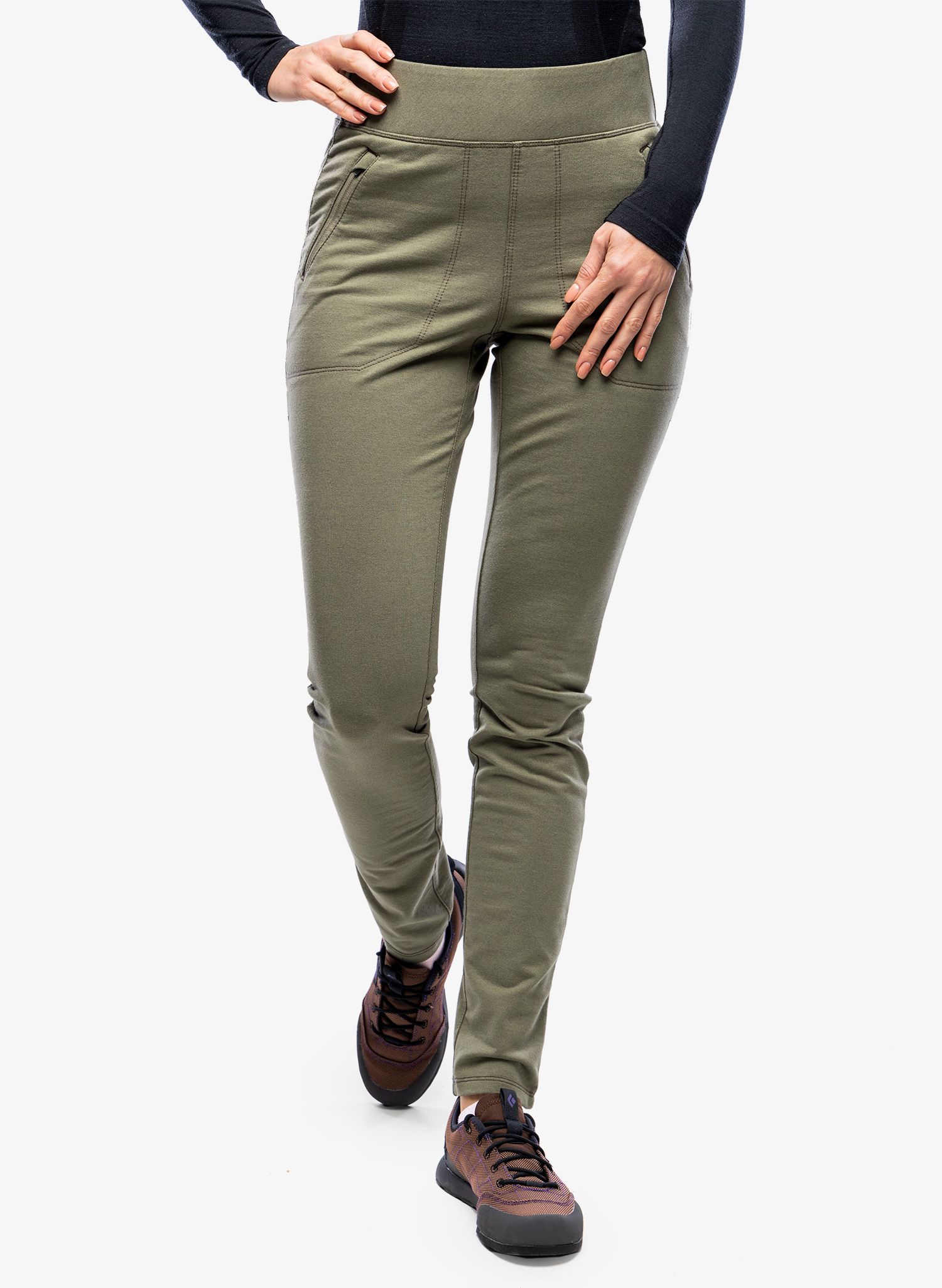 Dámske nohavice Royal Robbins Basalt Pant - fiddlehead