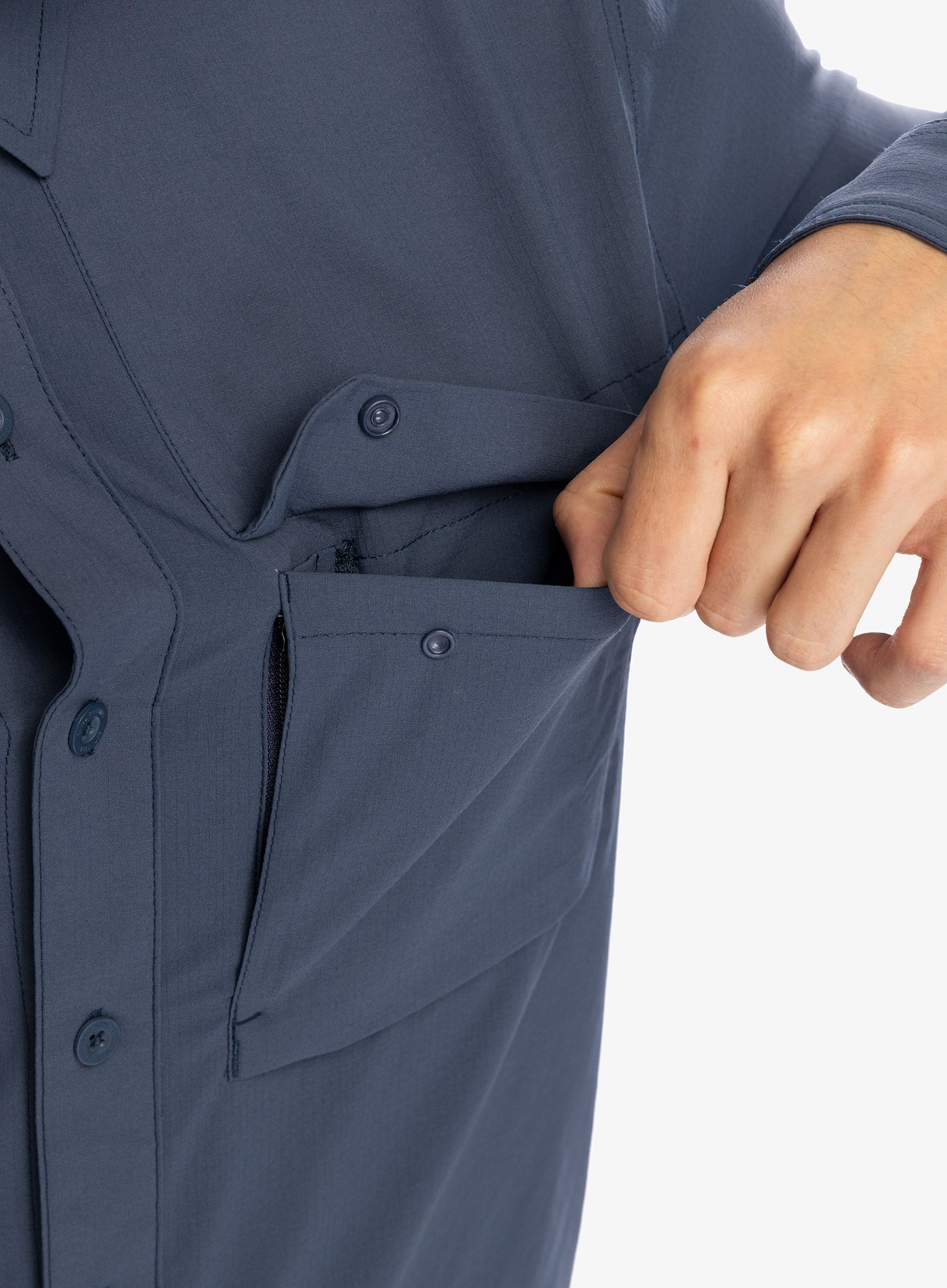 Košeľa Royal Robbins Expedition Pro L/S - navy