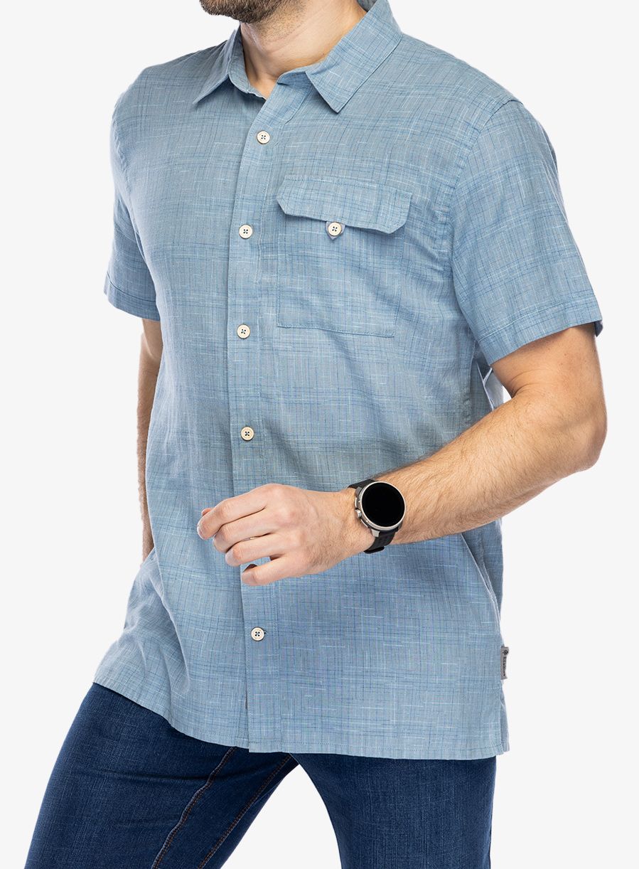 Košeľa Royal Robbins Hempline Spaced SS - mtn spring