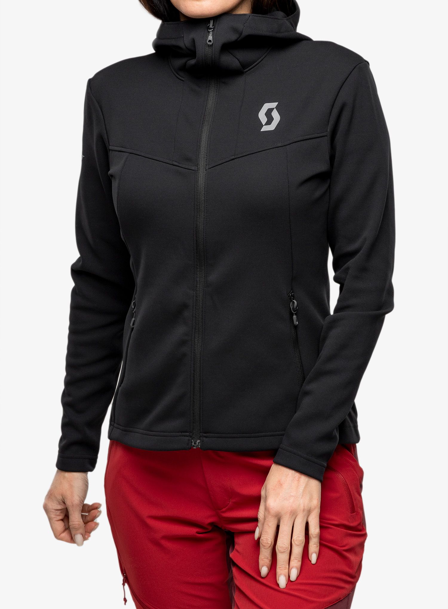 Mikina dámska SCOTT Hoody Defined Mid - blck
