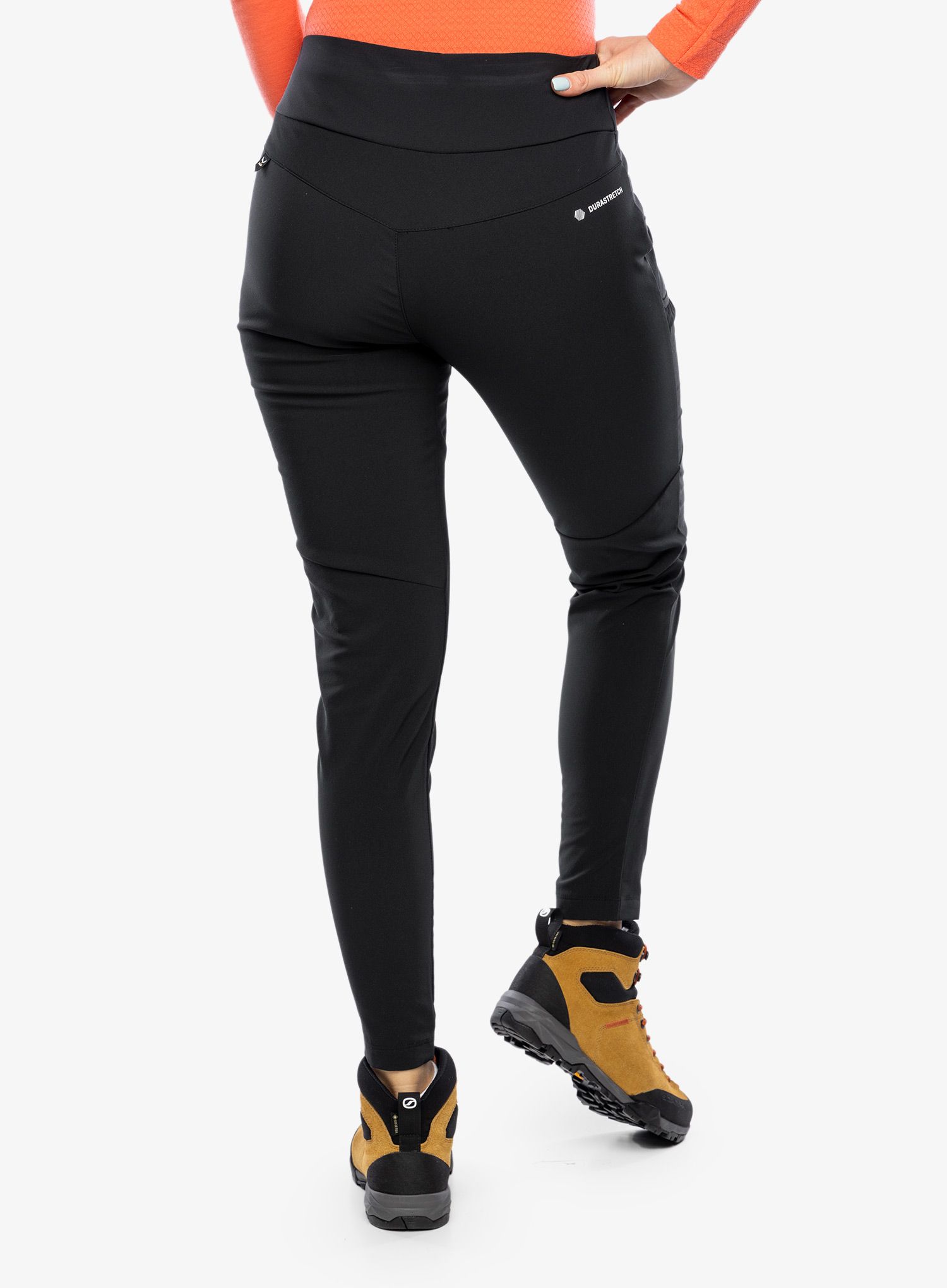 Dámske trekingové nohavice Salewa Puez DST Heavy Cargo Tights - black out