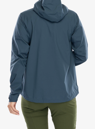 Nepremokavá bunda dámska Salomon Outerpath Jacket - midnight navy