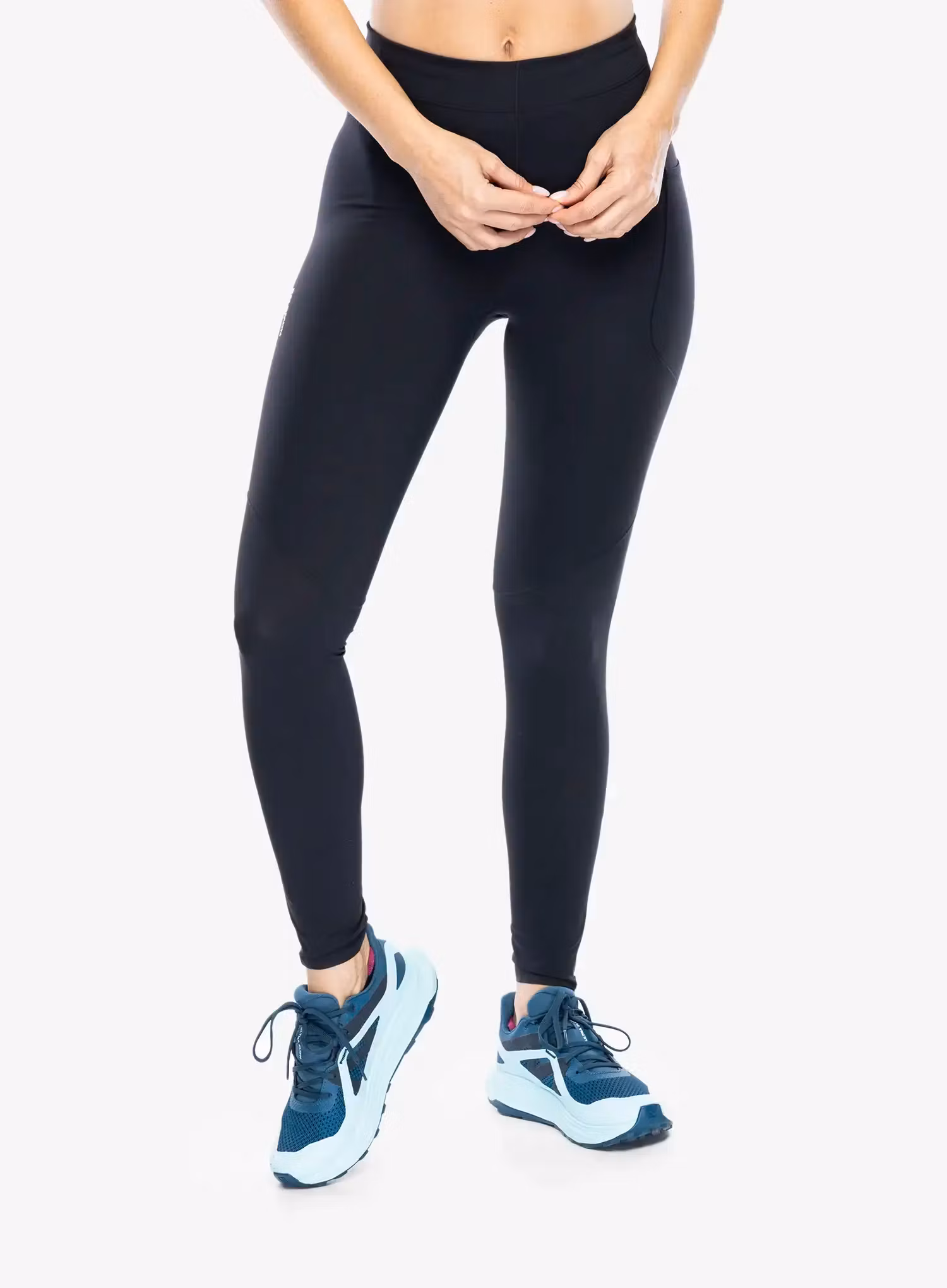 Dámske legíny Salomon Sense Stow Tight - deep black