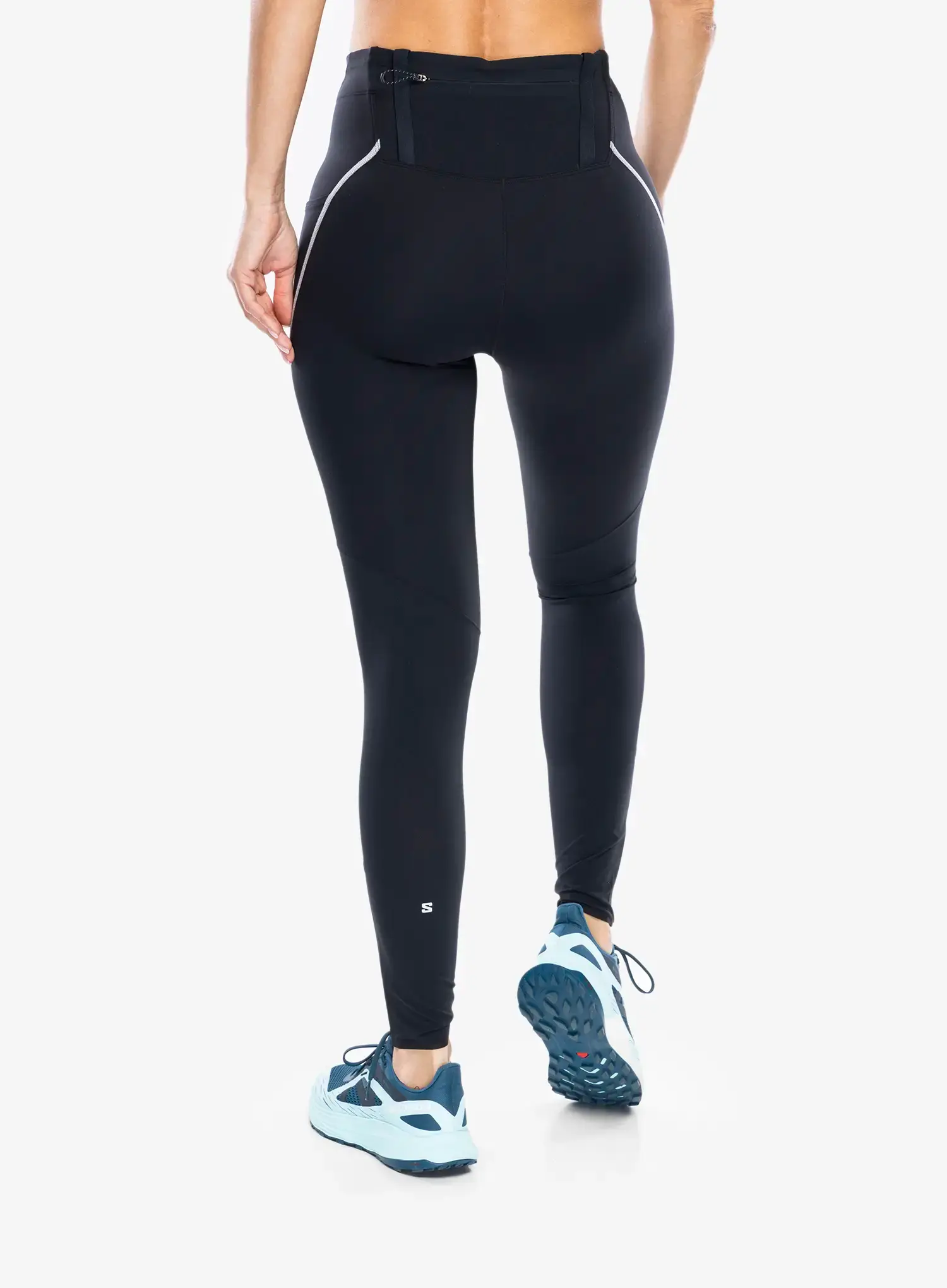 Dámske legíny Salomon Sense Stow Tight - deep black