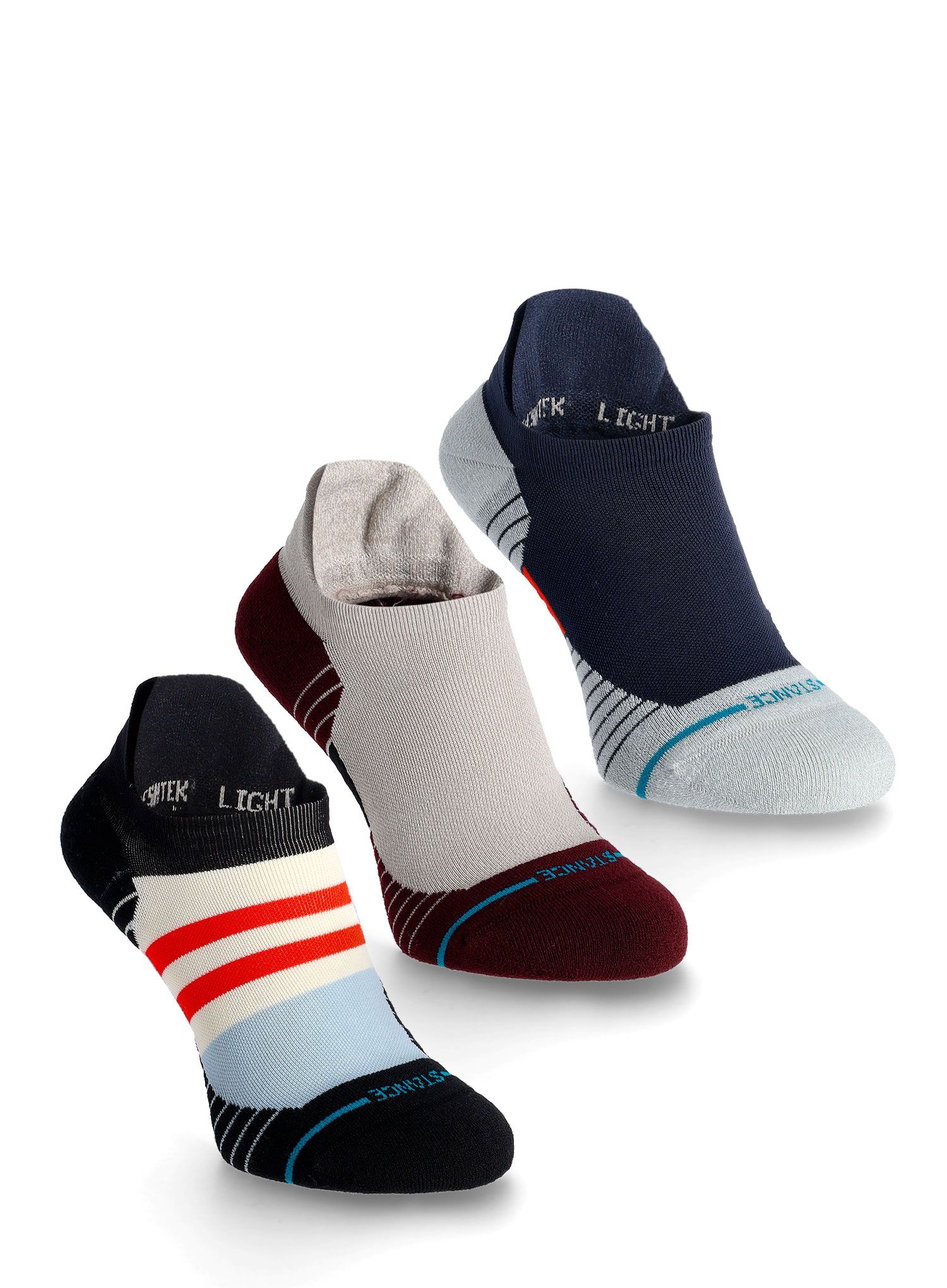 Bežecké ponožky dámske Stance So Sporty Light Tab 3-Pack - blue