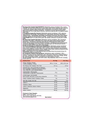 Energetický nápoj Tactical Foodpack Energy Drink 375 ml - grapefruit