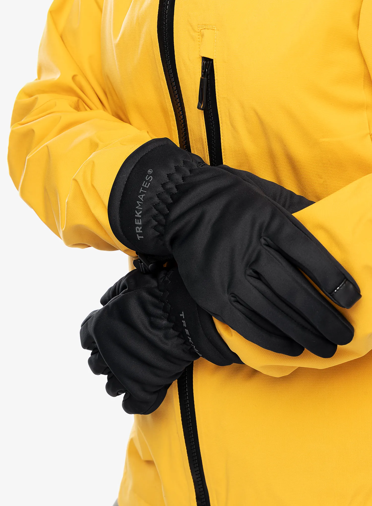 Vetruodolné rukavice Trekmates Rigg Gloves - black