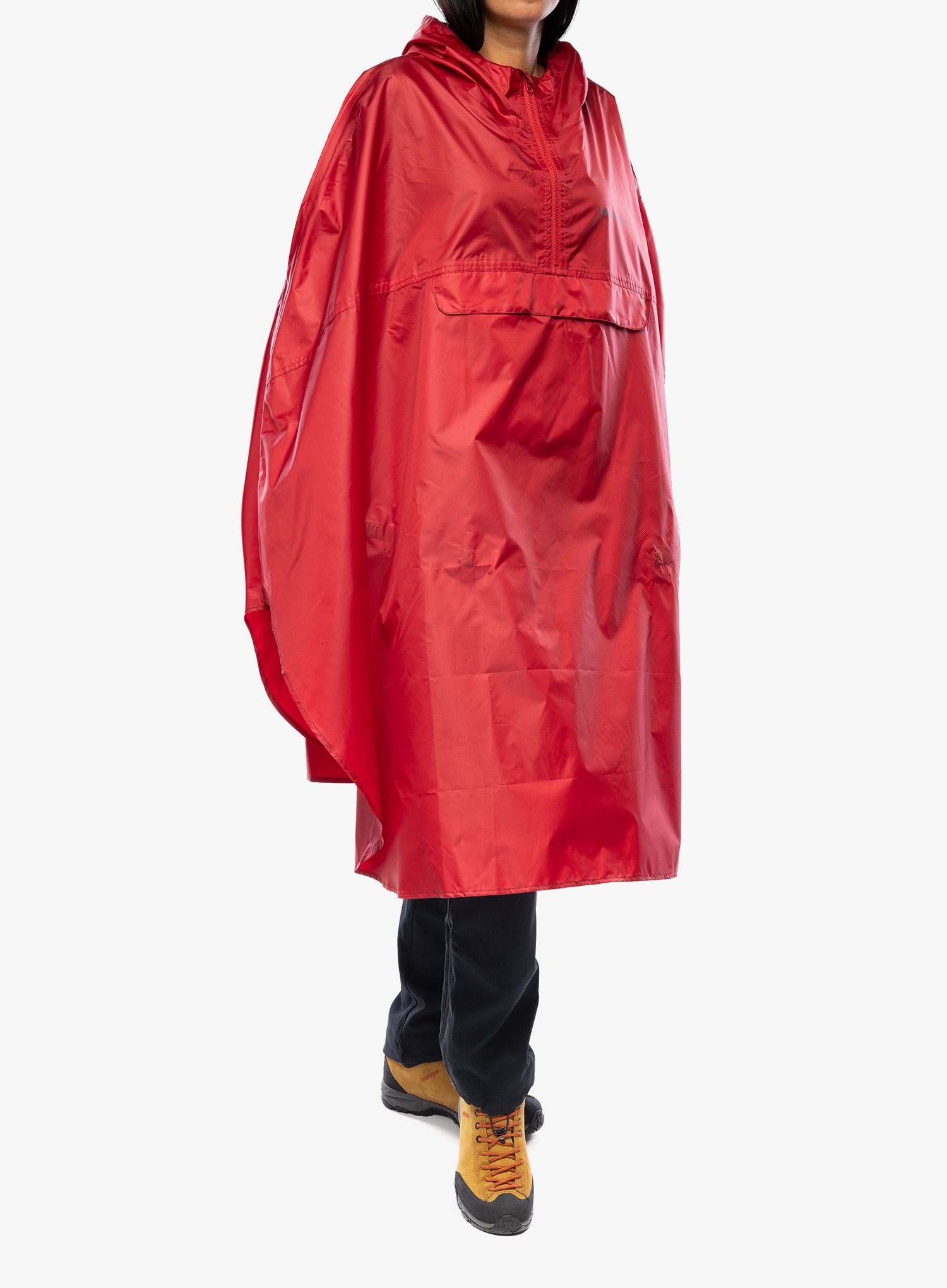 Pončo turistické Trekmates Rove Poncho - chilli pepper