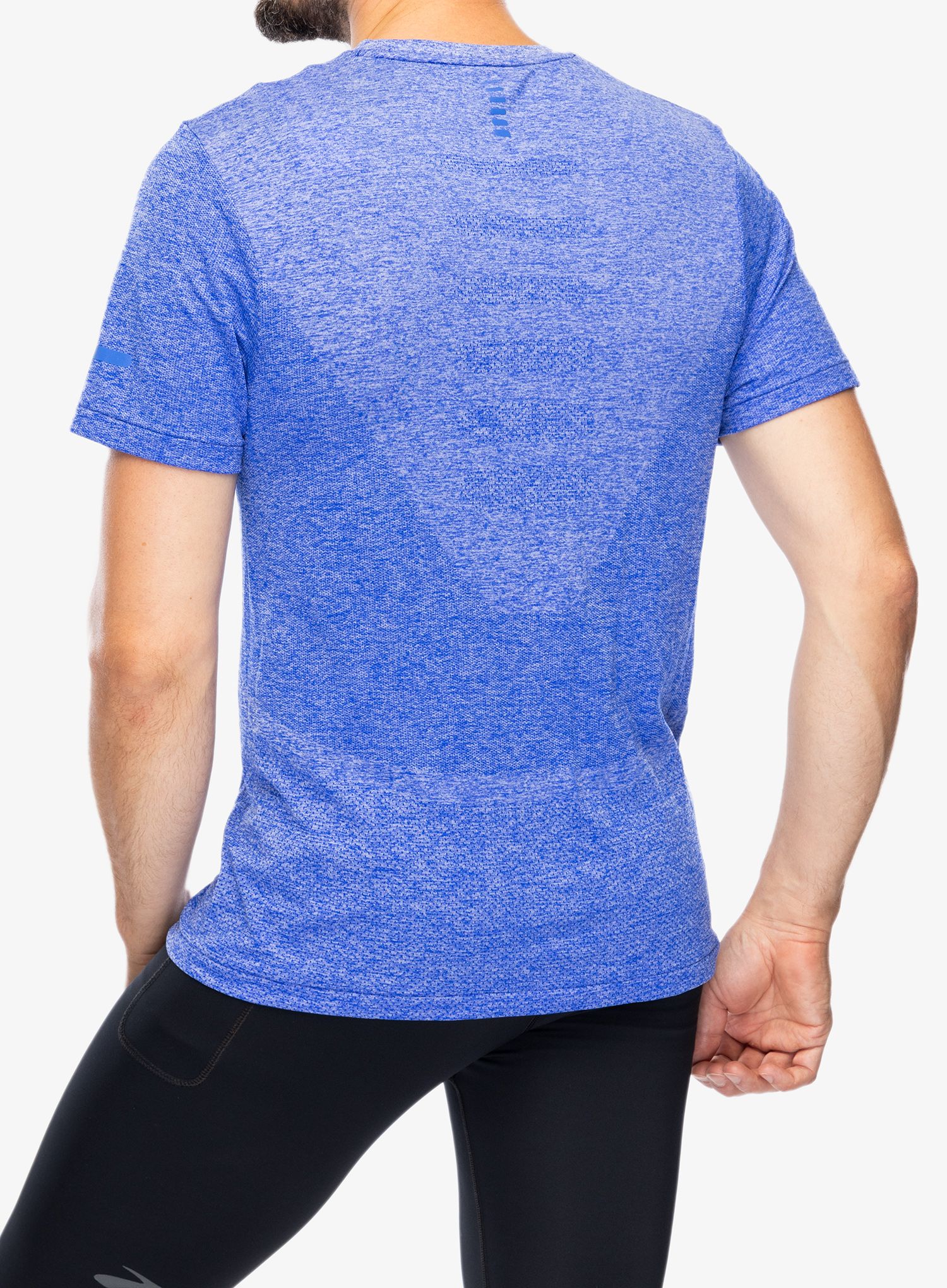 Bežecké tričko pánske Under Armour Seamless Stride SS - team royal/reflective
