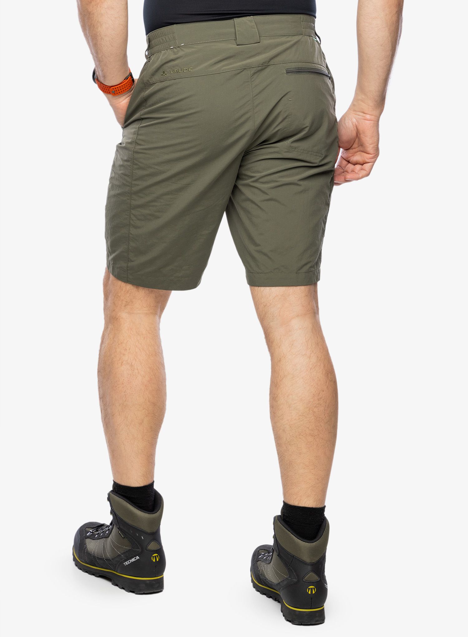 Turistické kraťasy Vaude Farley Bermuda V - khaki uni