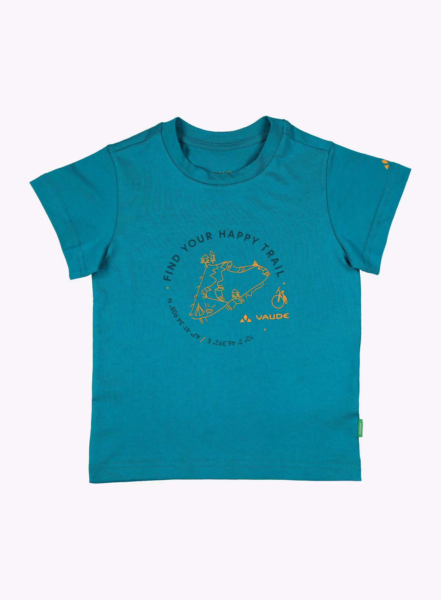 Detské tričko Vaude Kids Lezza T-Shirt - wave