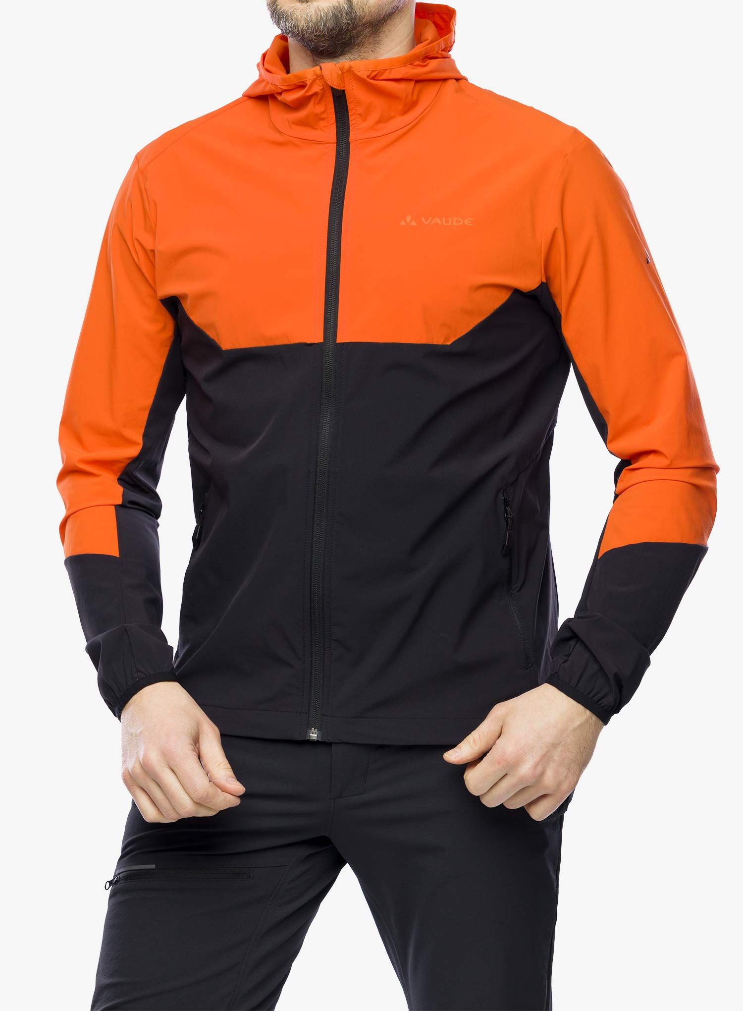 Softshellová bunda Vaude Moab Jacket IV - black uni
