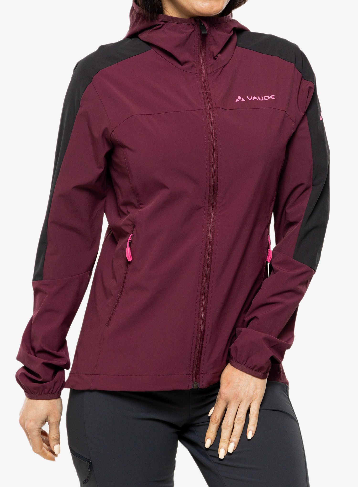 Softshellová bunda dámska Vaude Moab Jacket IV - cassis