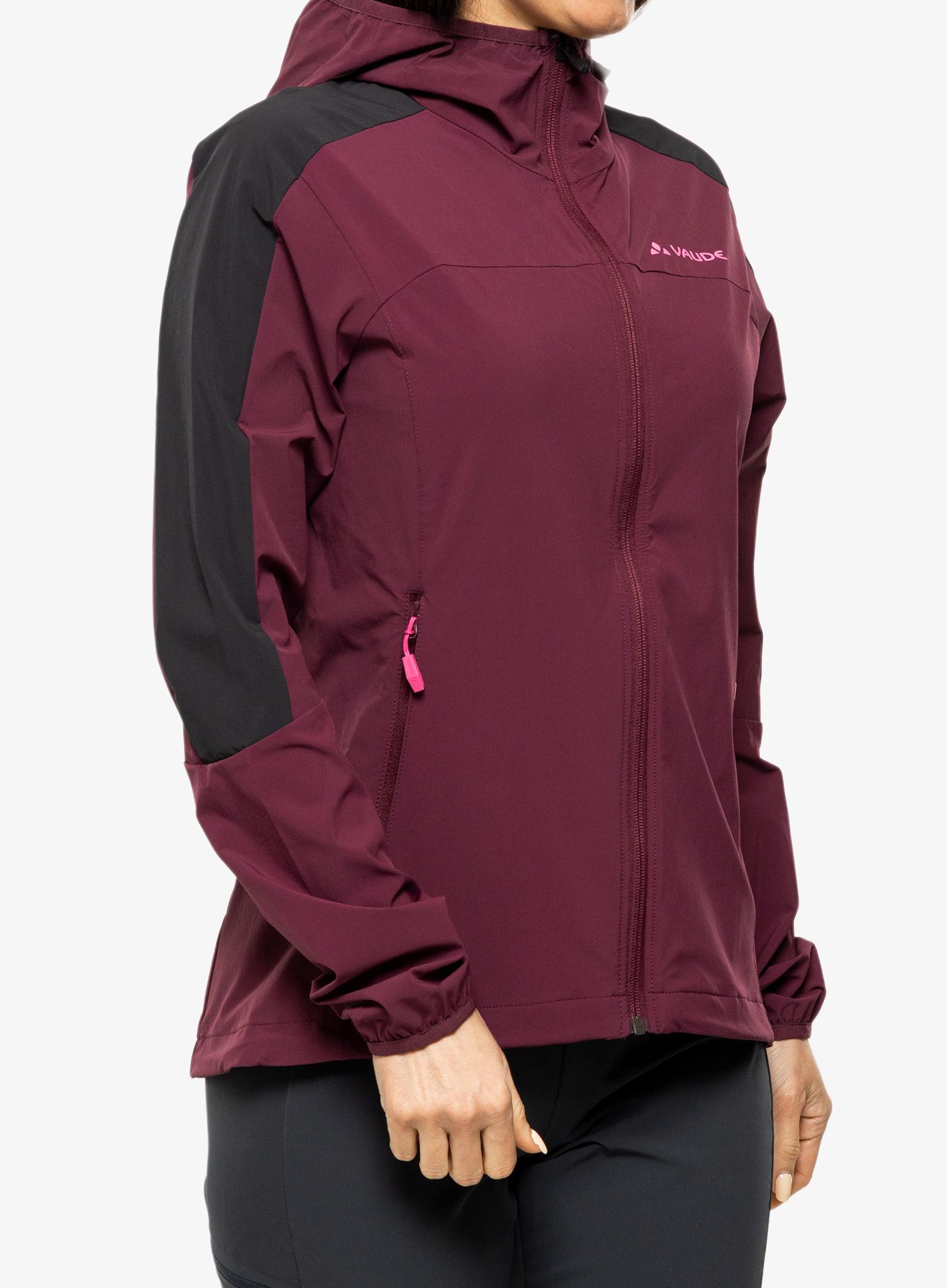 Softshellová bunda dámska Vaude Moab Jacket IV - cassis
