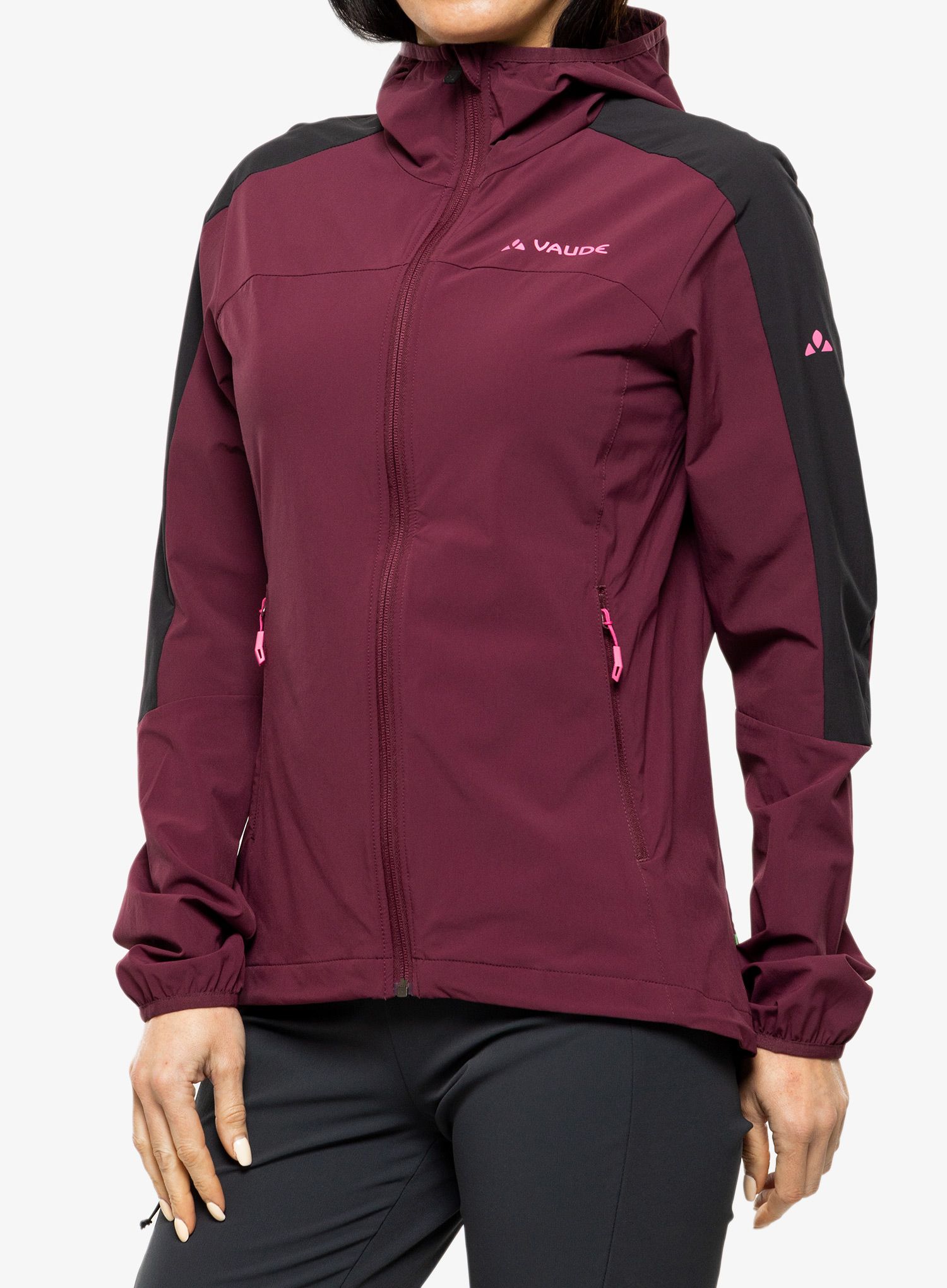 Softshellová bunda dámska Vaude Moab Jacket IV - cassis