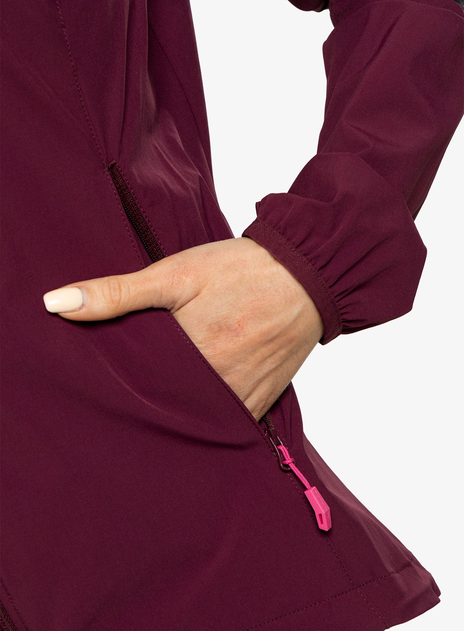 Softshellová bunda dámska Vaude Moab Jacket IV - cassis
