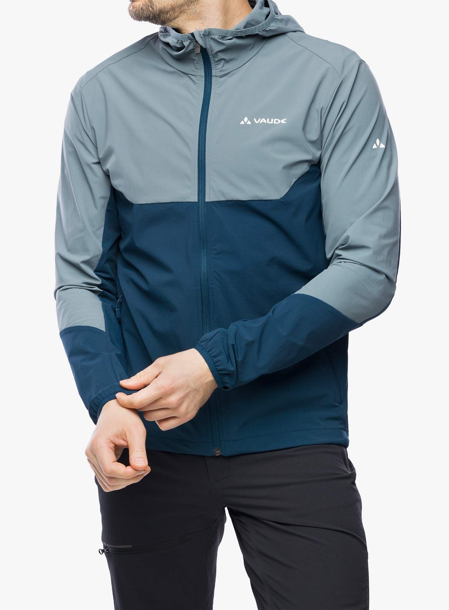 Softshellová bunda Vaude Moab Jacket IV - heron