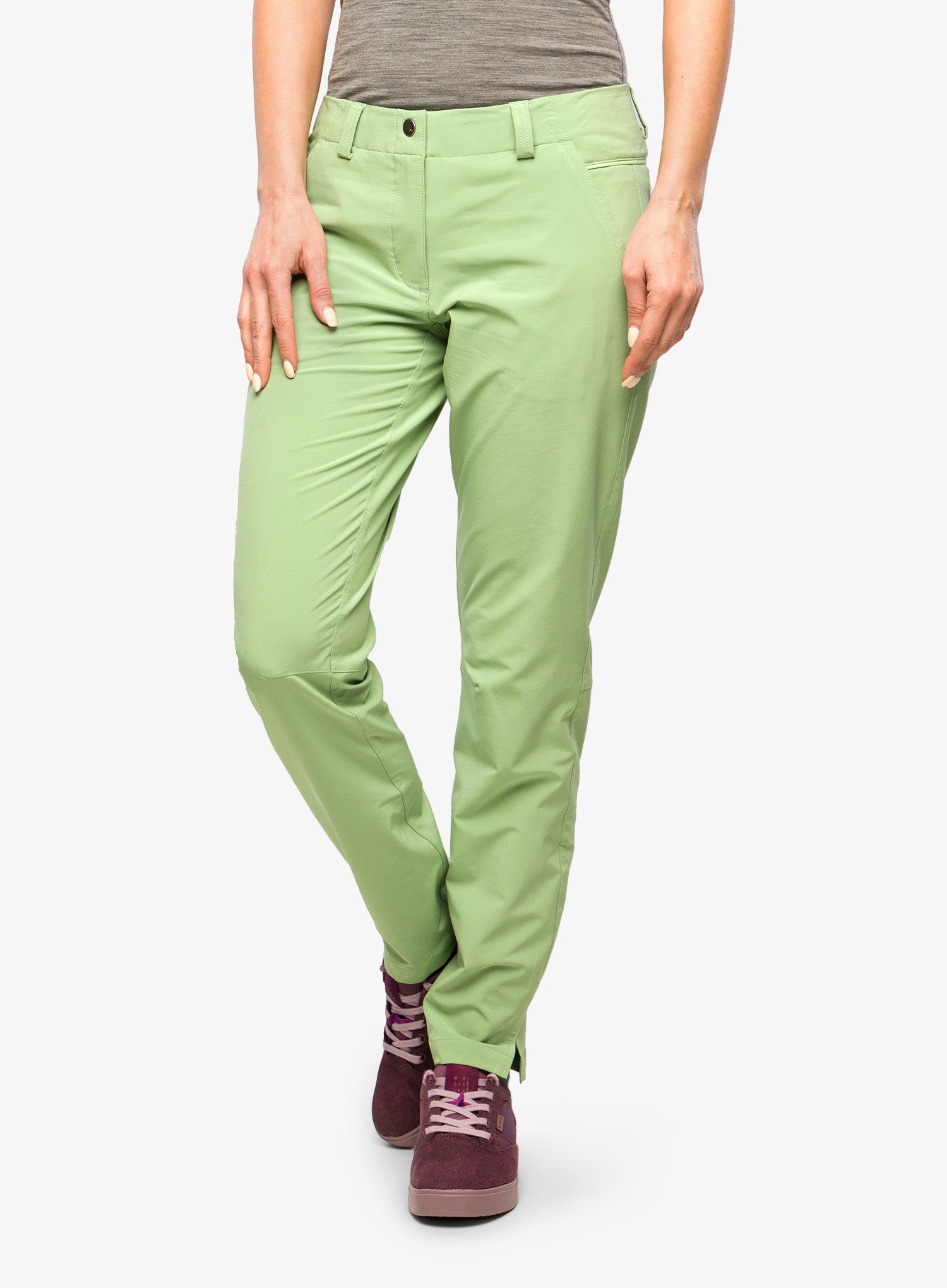 Turistické nohavice dámske Vaude Skomer Pants II - willow green