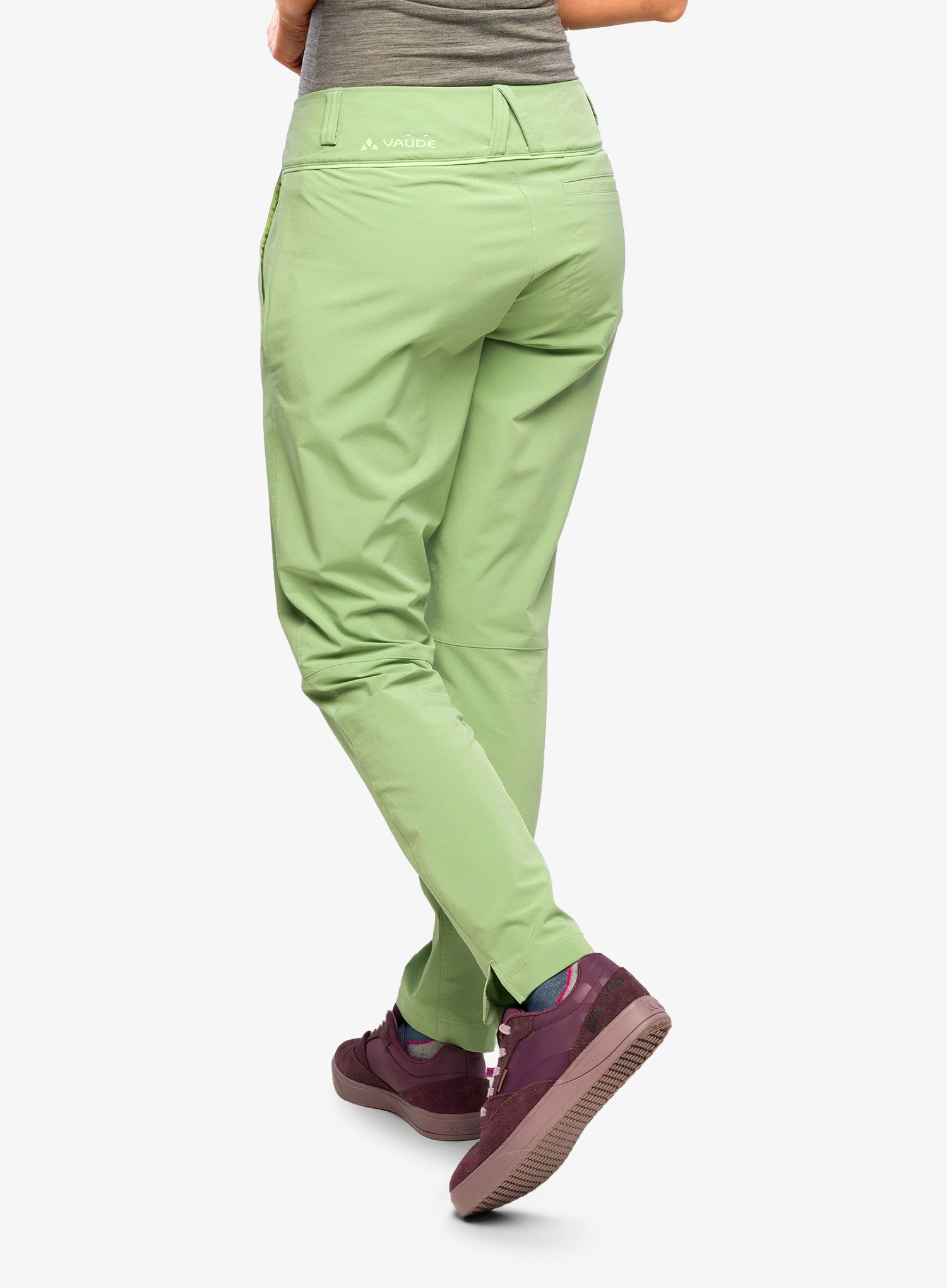Turistické nohavice dámske Vaude Skomer Pants II - willow green