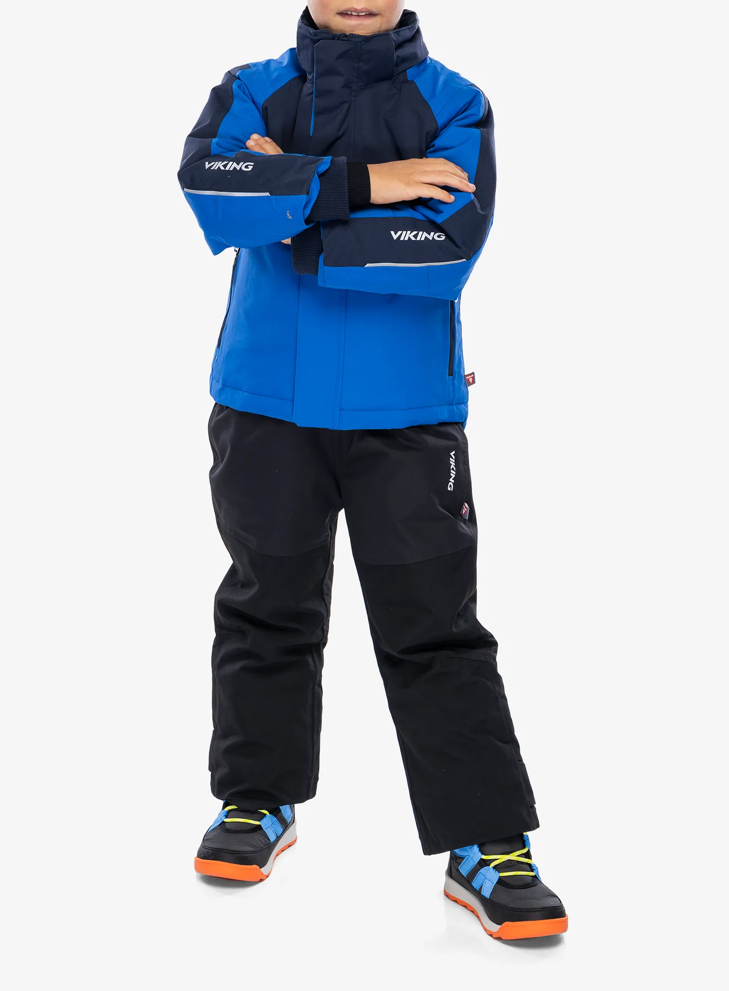 Chlapčenská bunda Viking Play Winter Jacket Thermal - blue
