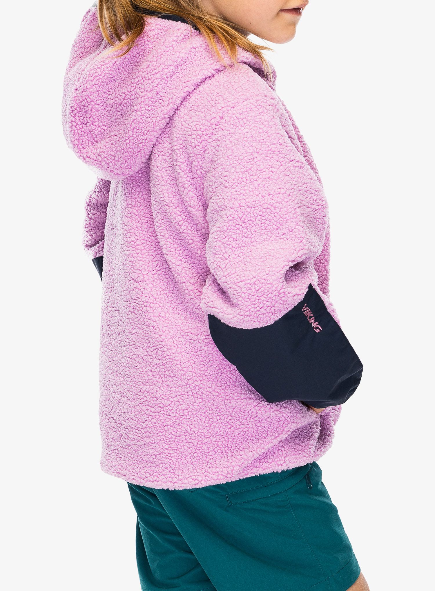 Detská bunda Viking Play Reversible Pilejacket - lavender