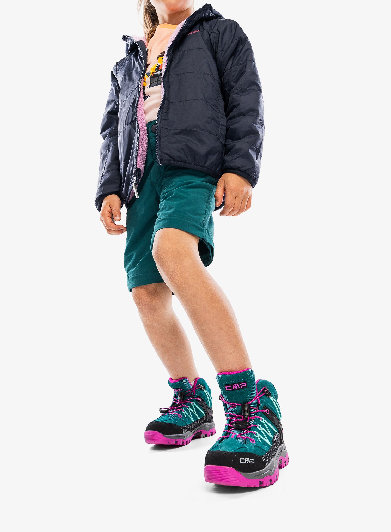 Detská bunda Viking Play Reversible Pilejacket - lavender