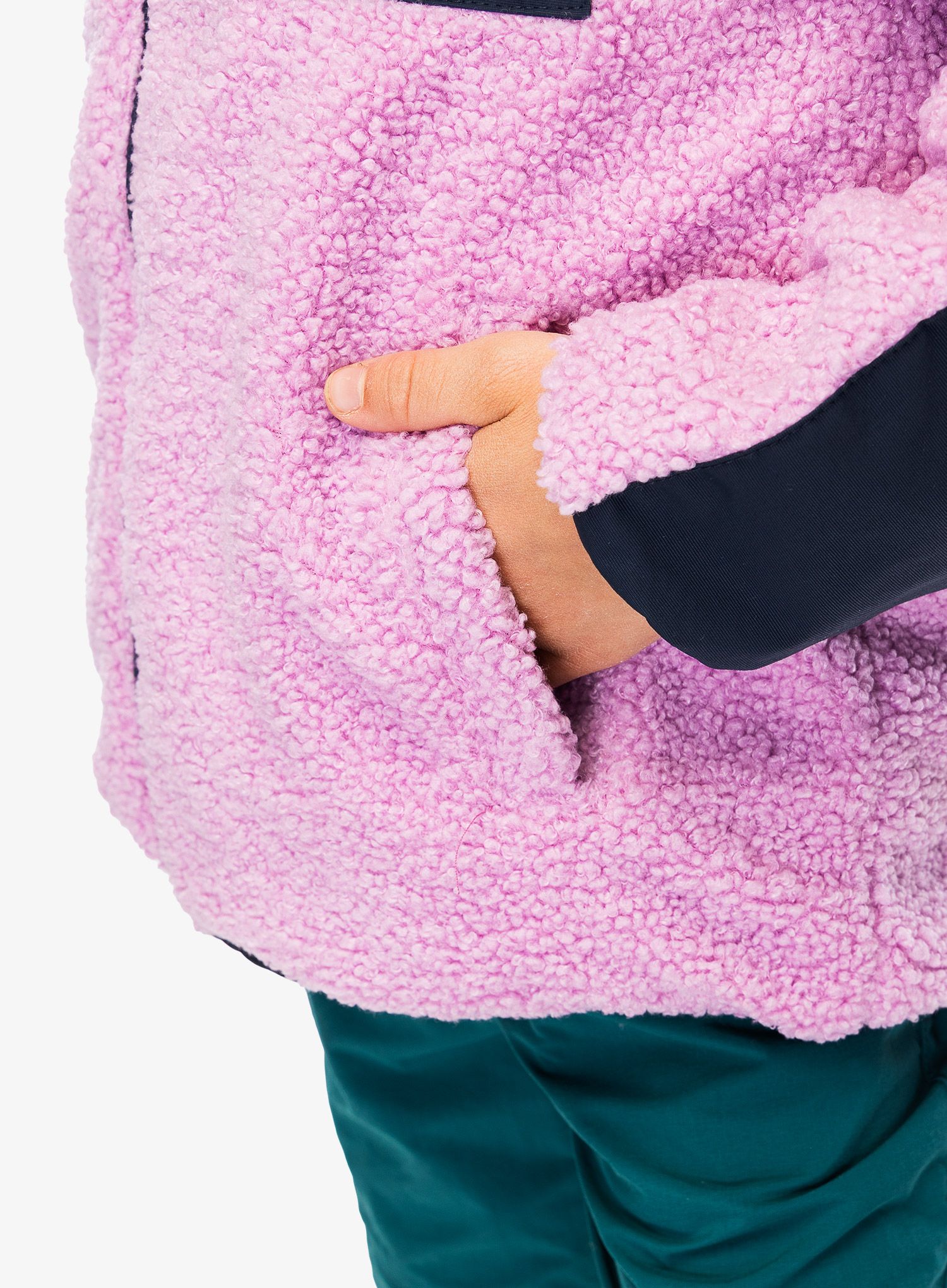 Detská bunda Viking Play Reversible Pilejacket - lavender