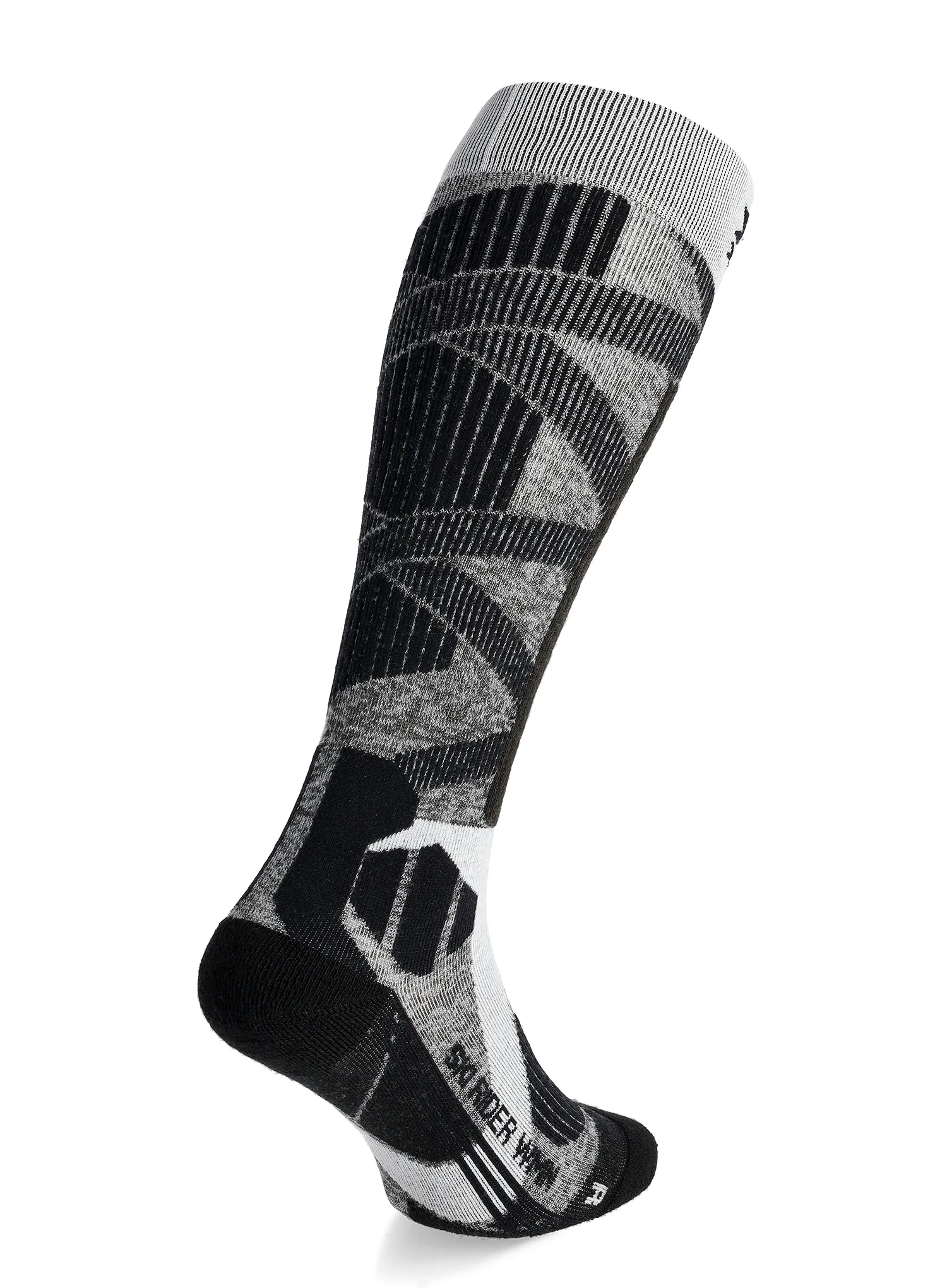 Lyžiarske ponožky dámske X-Socks Ski Rider 4.0 - grey melange/opal black