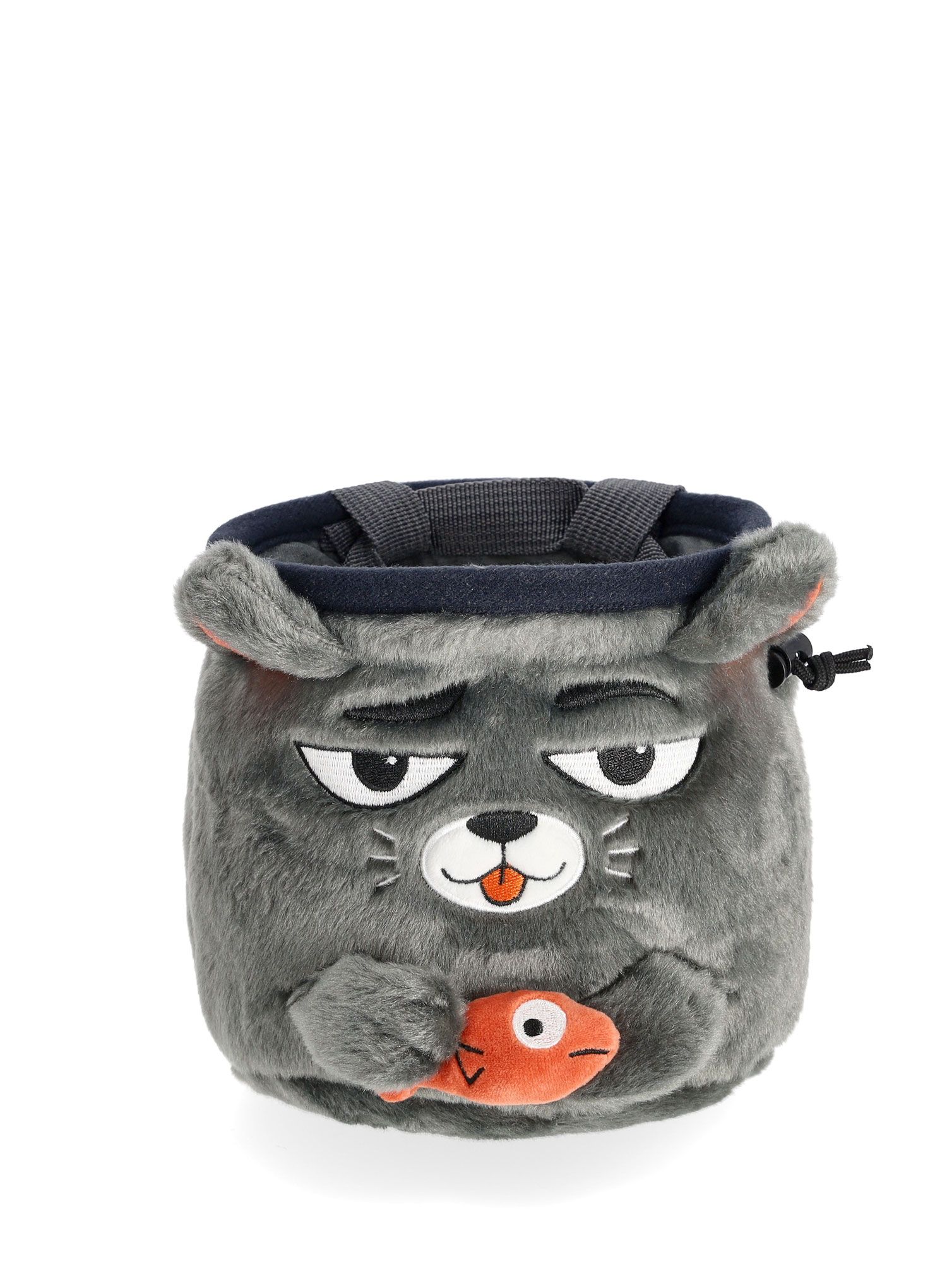 Vrecko na magnézium Y&Y Vertical Chalk Bag - grey cat