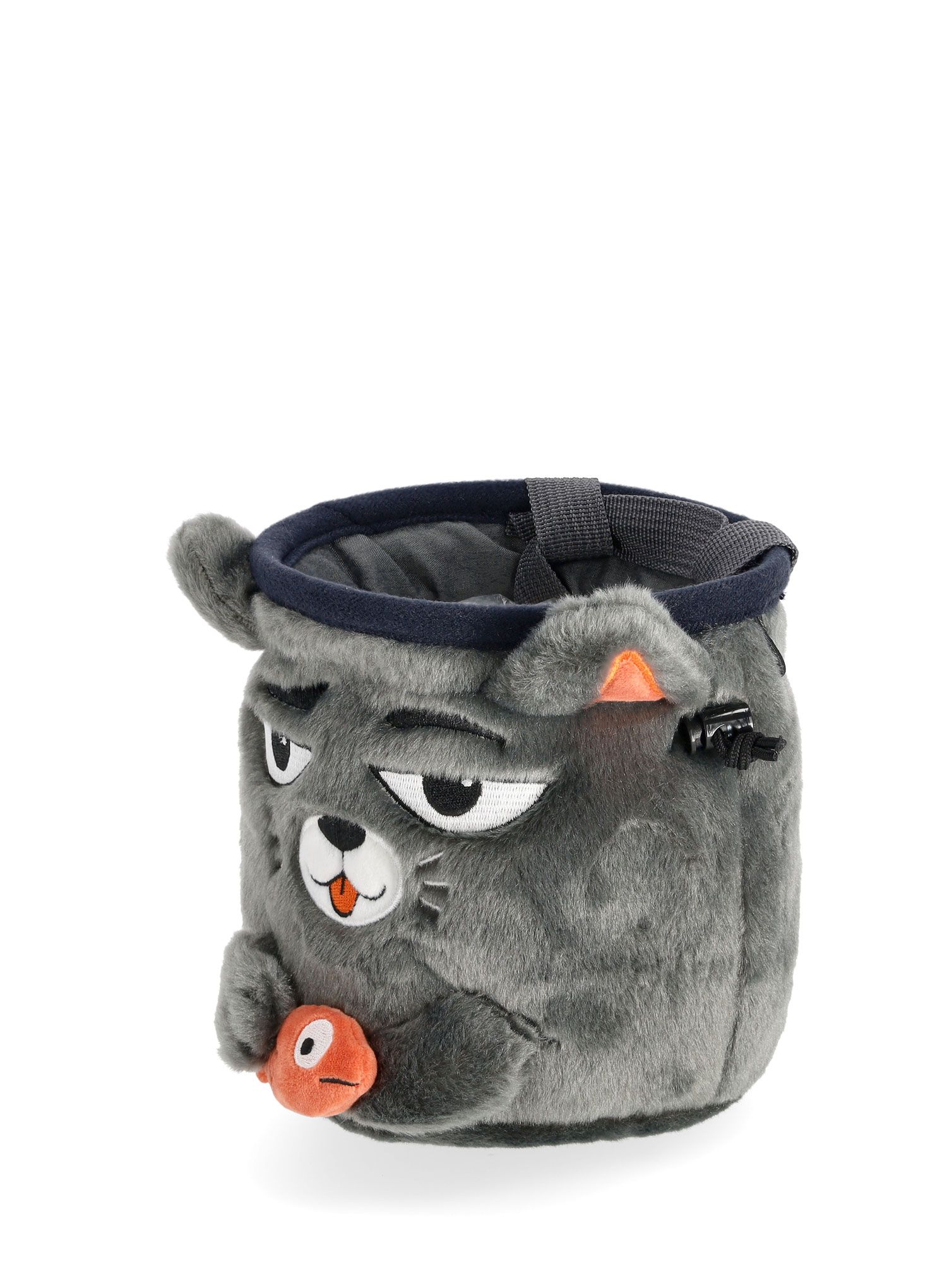 Vrecko na magnézium Y&Y Vertical Chalk Bag - grey cat