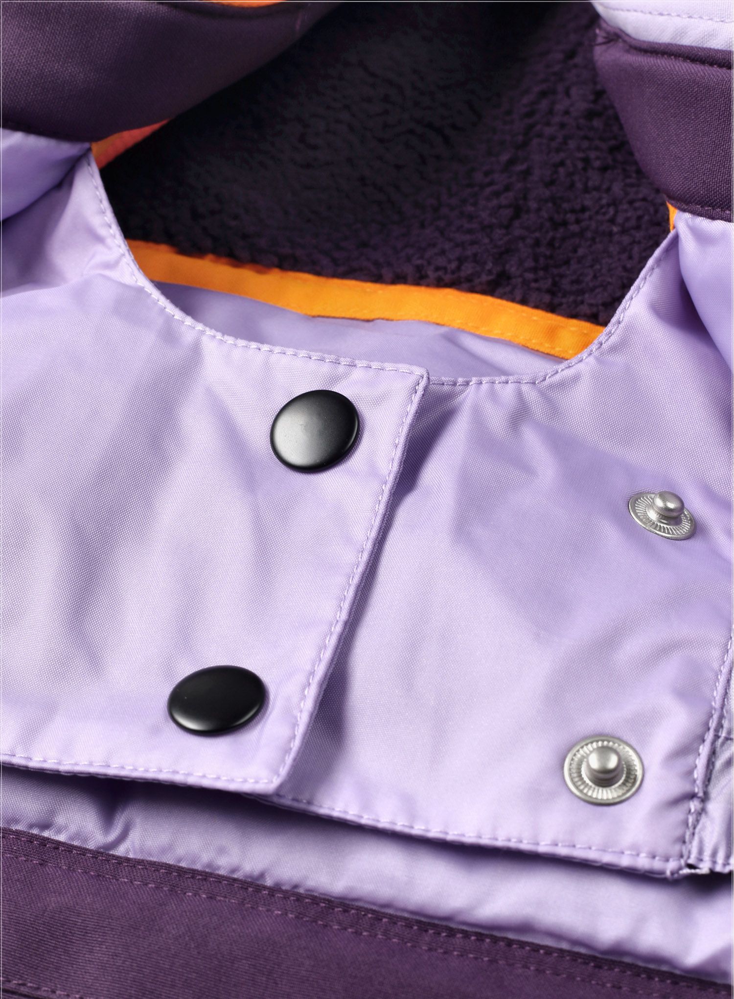 Detská bunda Ziener Amely Jacket Junior - dark violet