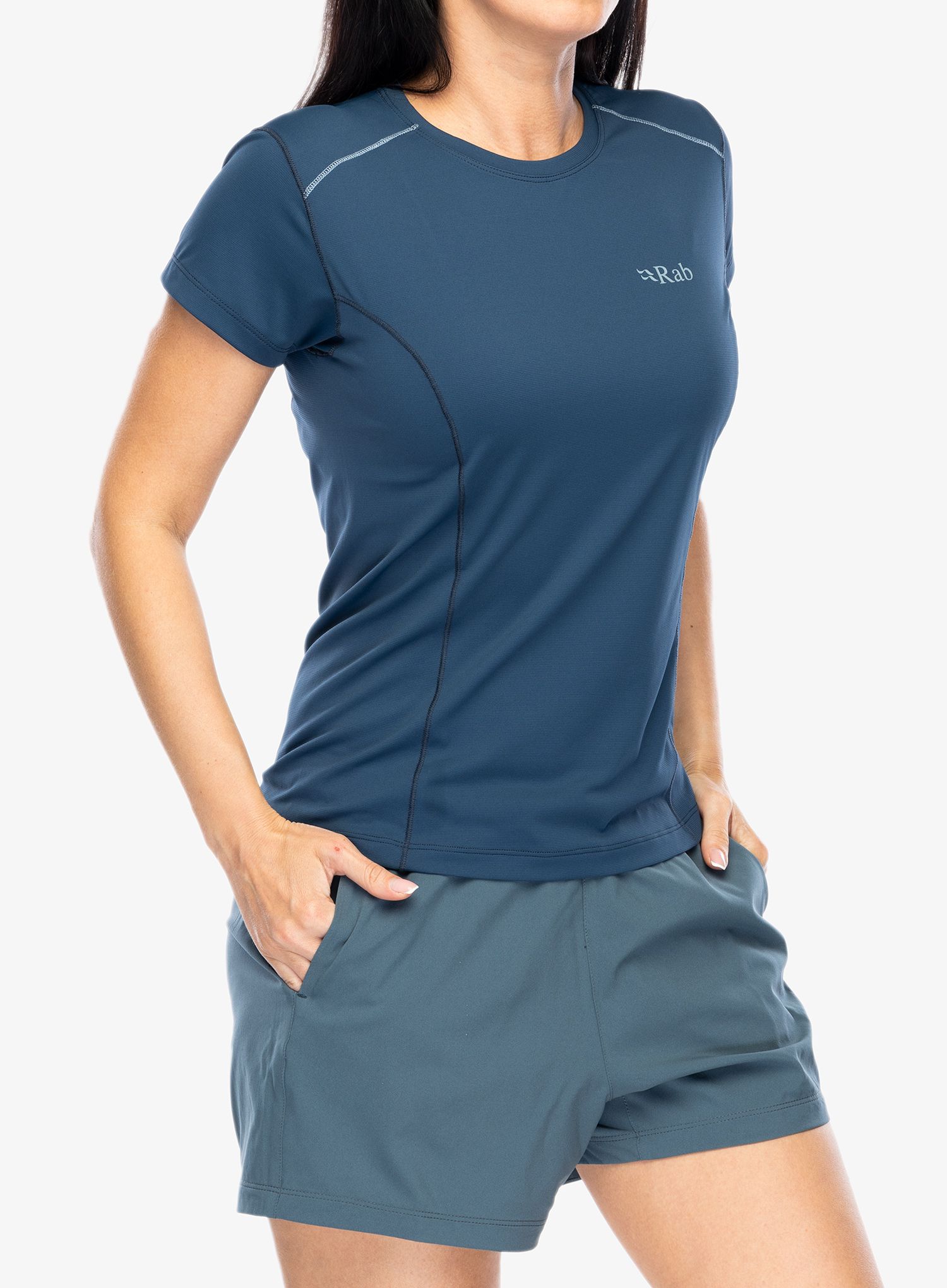 Funkčné tričko dámske Rab Force Tee - tempest blue