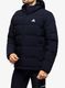 Páperová bunda adidas Helionic Hooded Jacket - legend ink