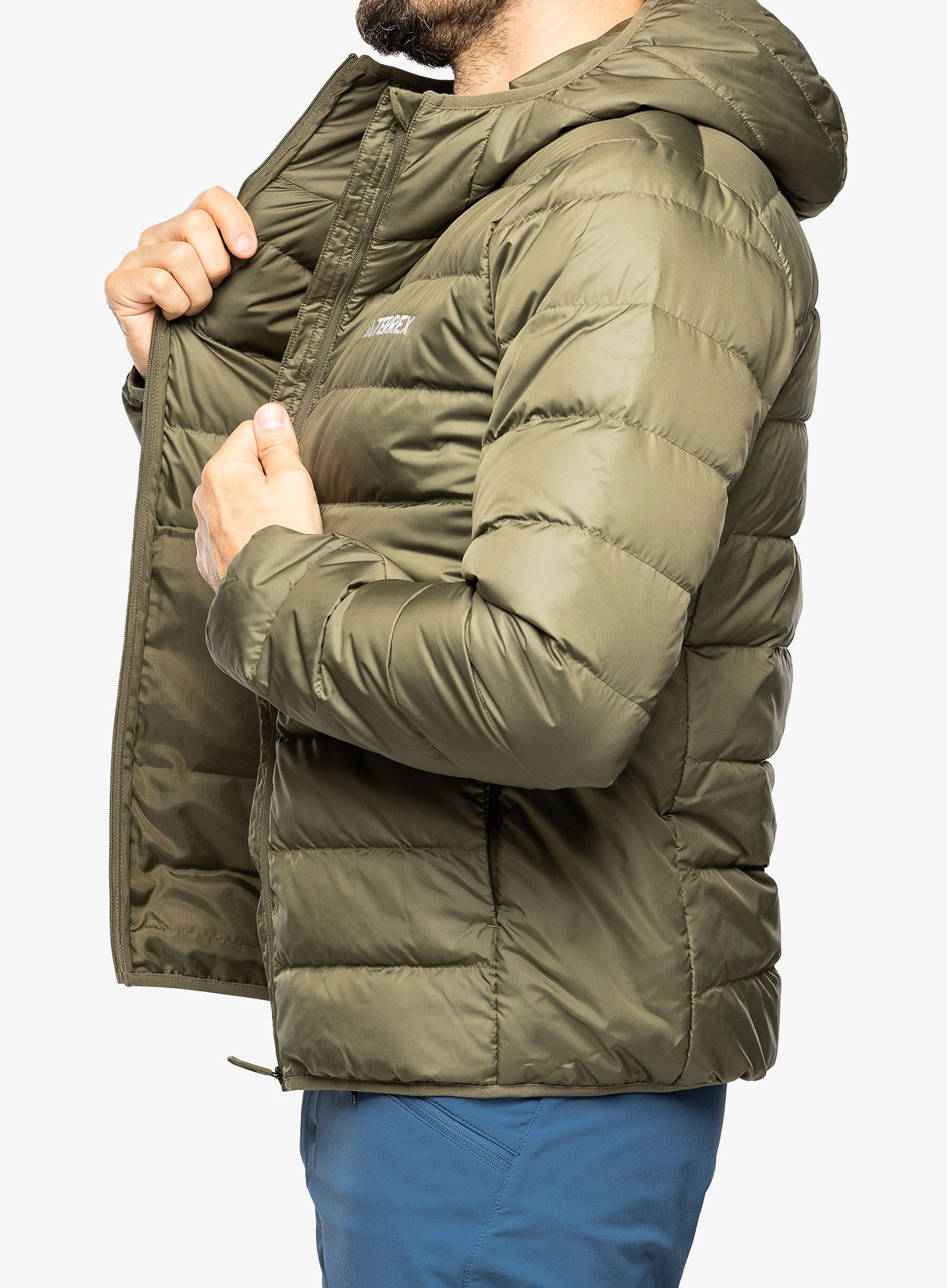 Bunda adidas TERREX Multi Light Down Hooded Jacket - olistr